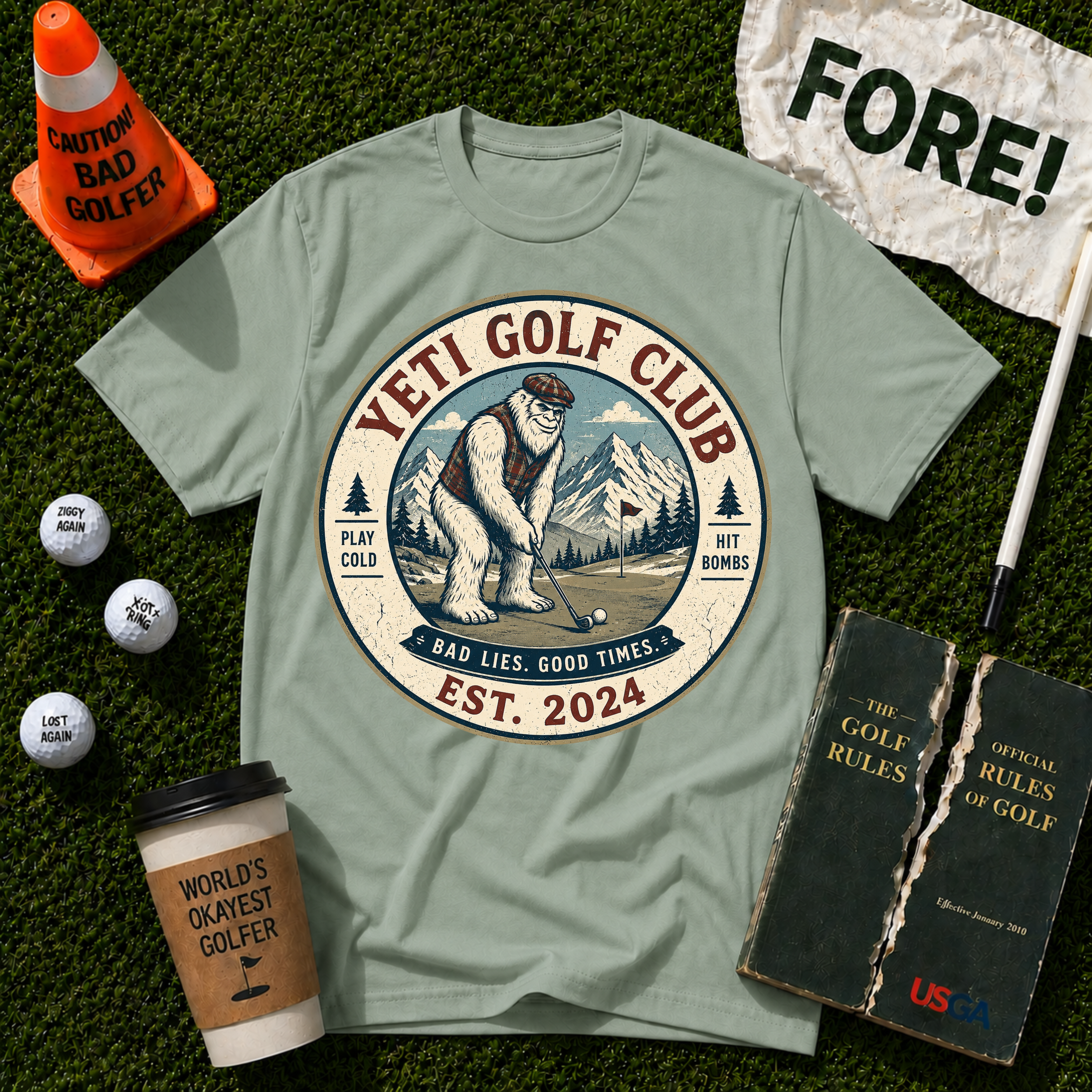 Yeti Golf T-Shirt