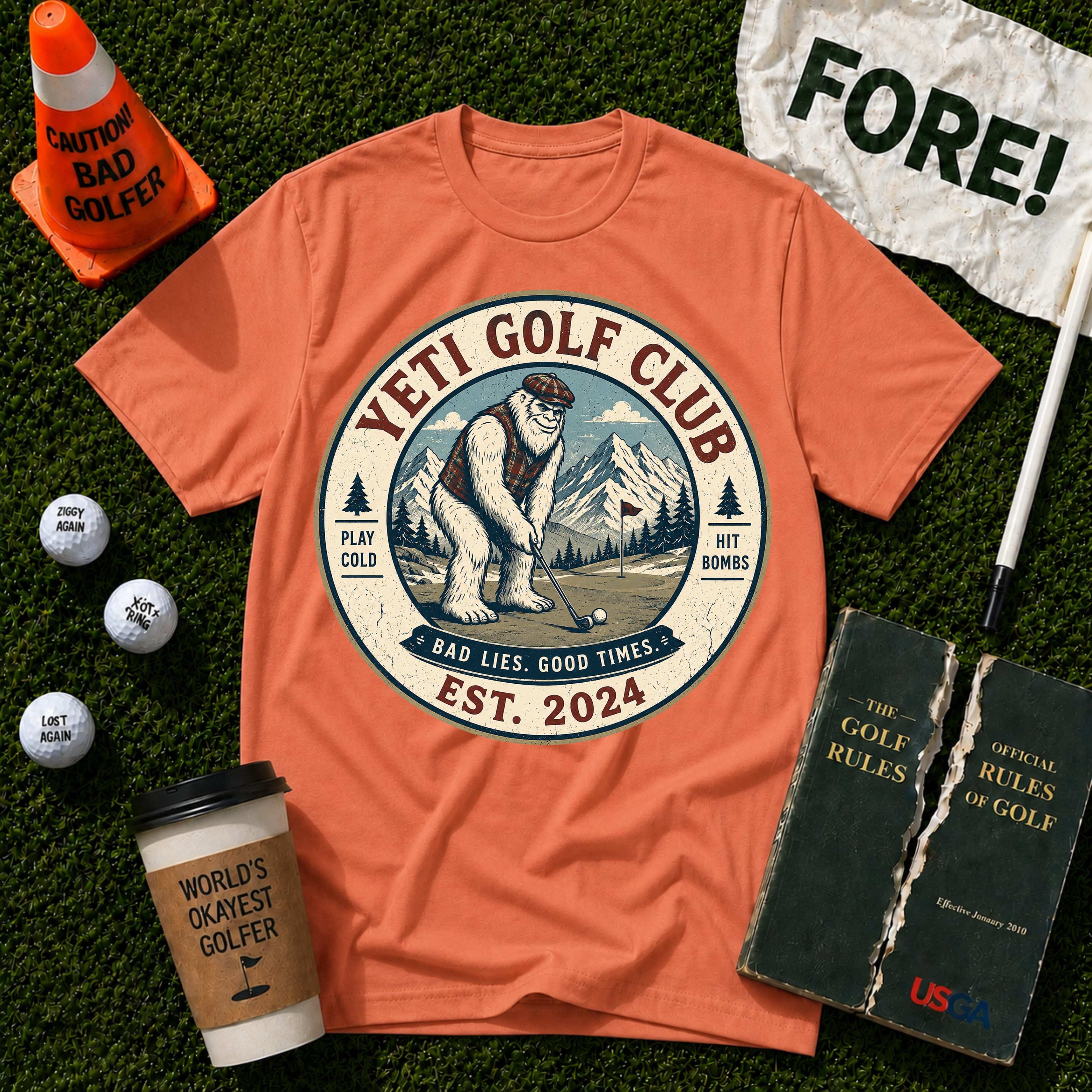Yeti Golf T-Shirt
