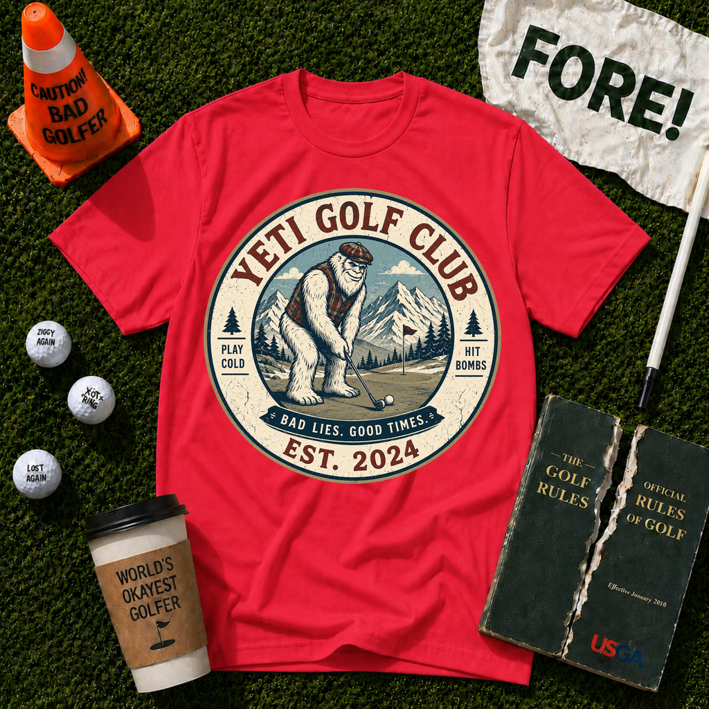 Yeti Golf T-Shirt
