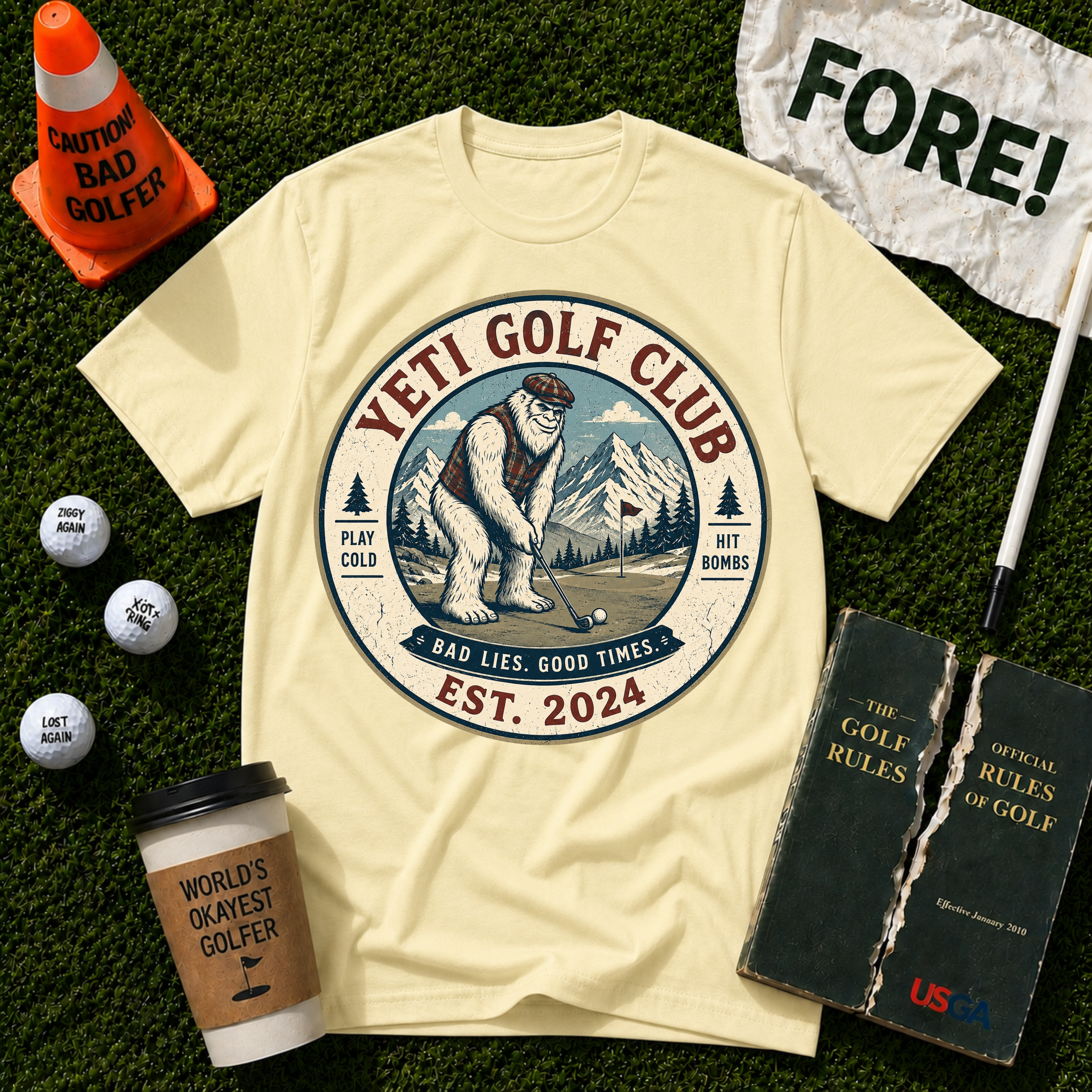 Yeti Golf T-Shirt