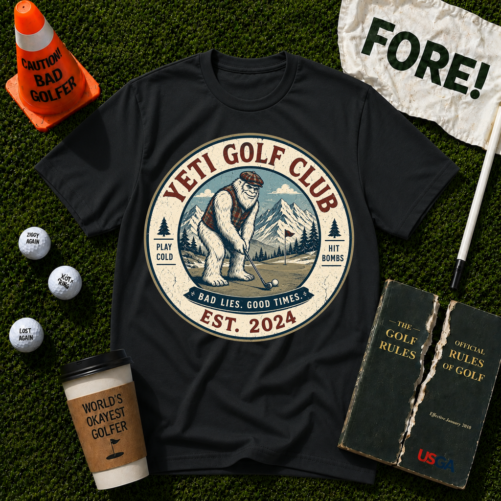 Yeti Golf T-Shirt