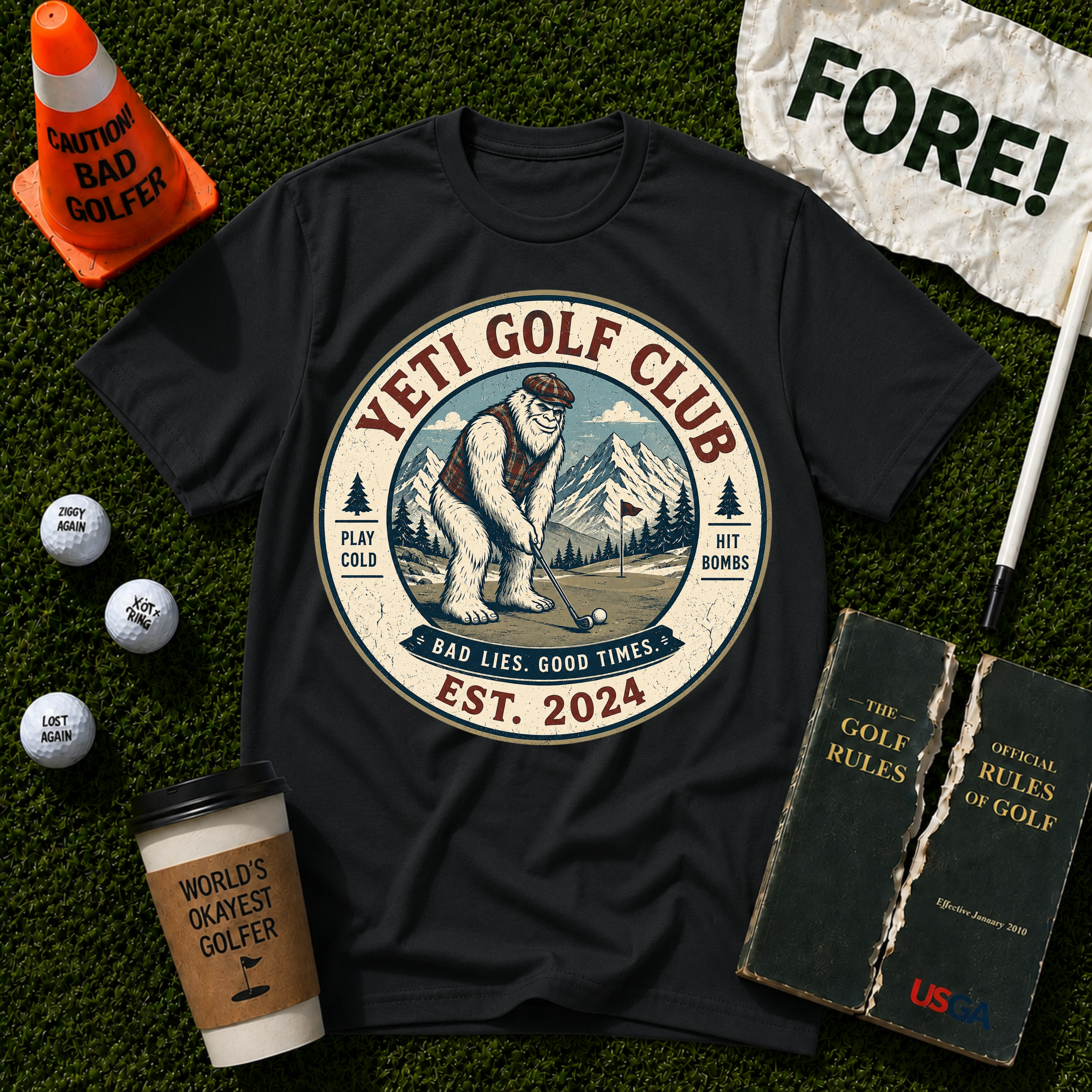 Yeti Golf T-Shirt