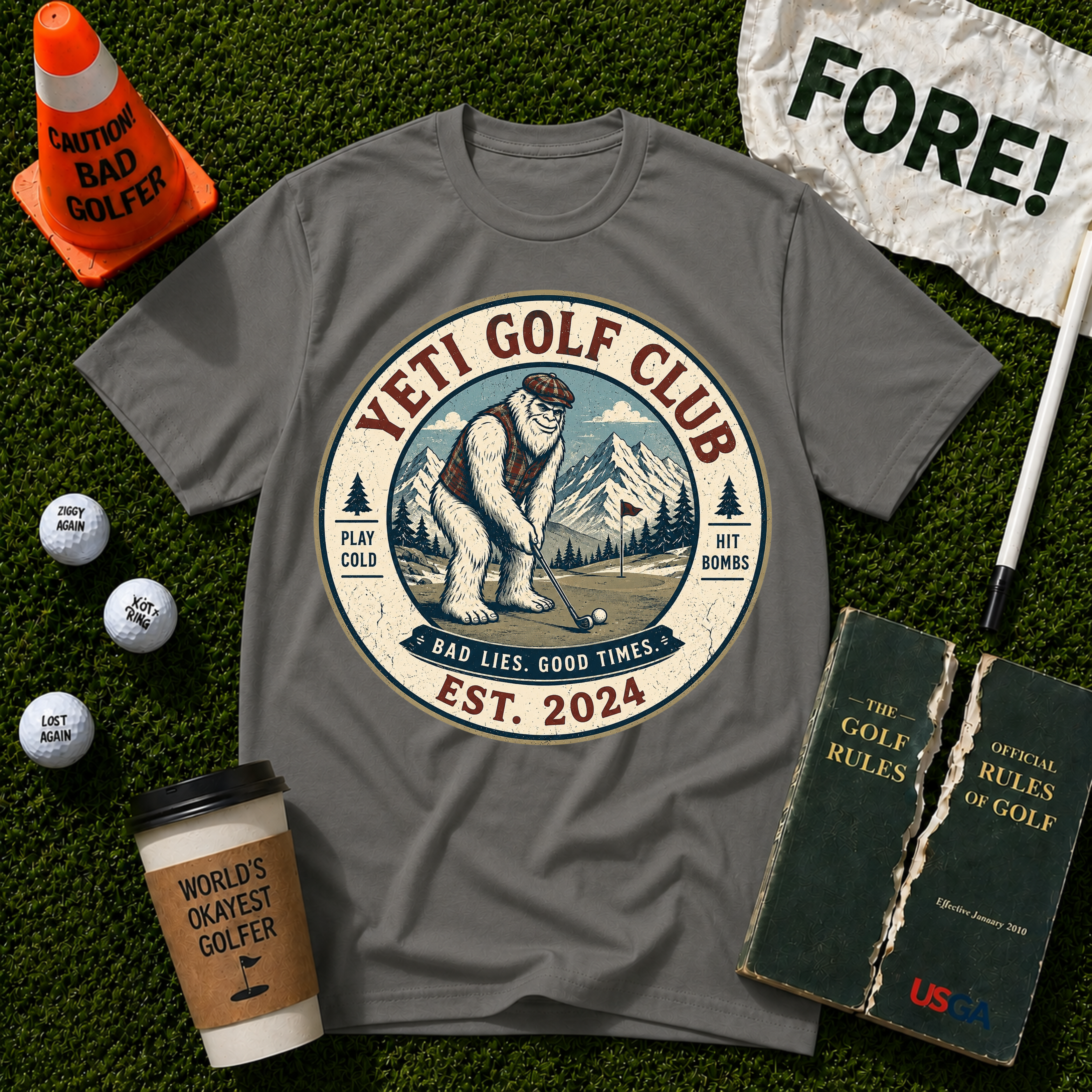 Yeti Golf T-Shirt
