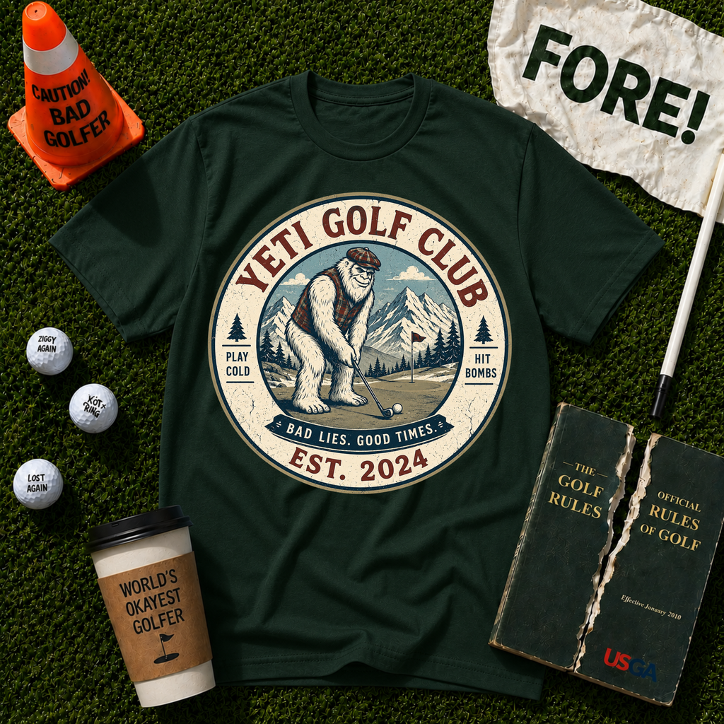 Yeti Golf T-Shirt