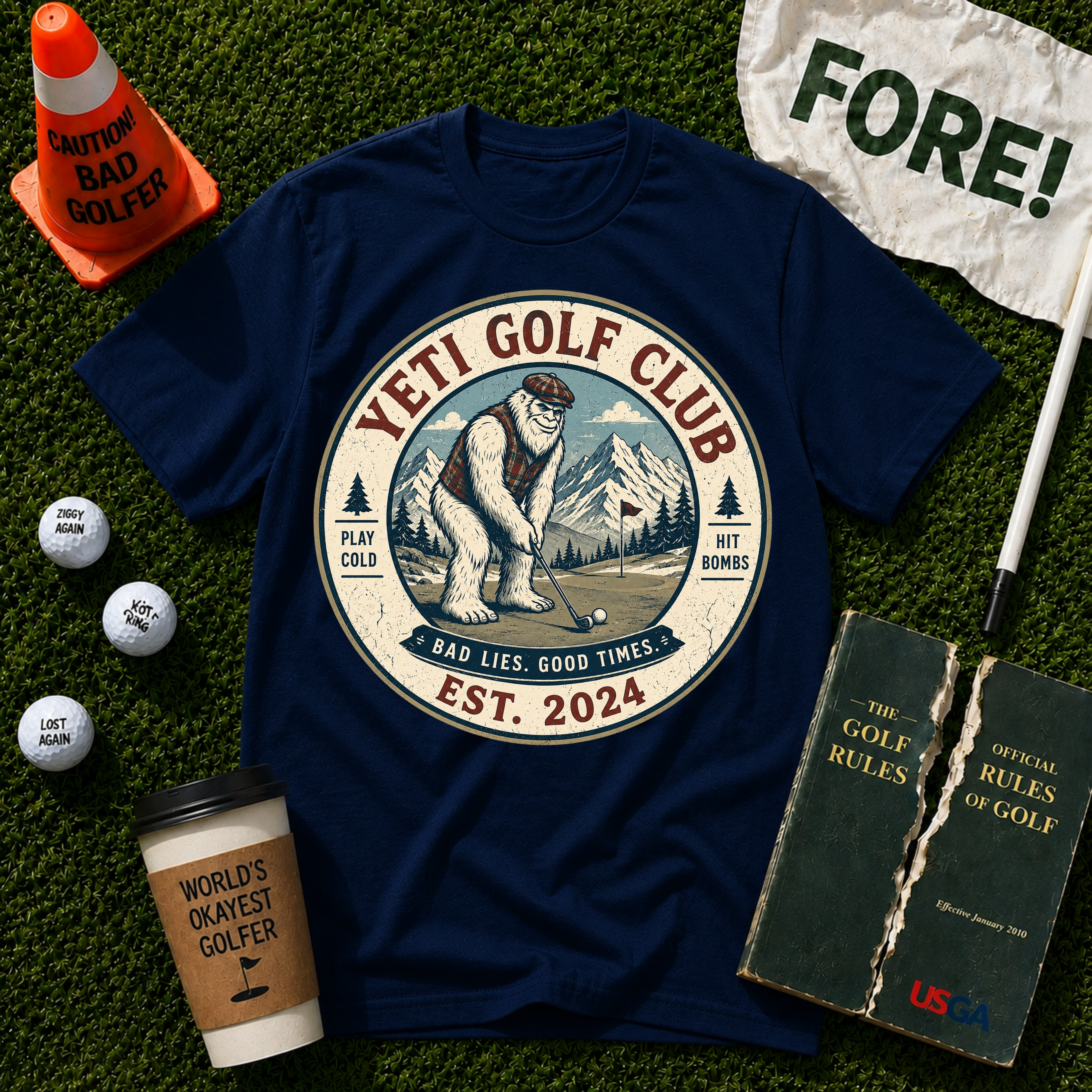 Yeti Golf T-Shirt