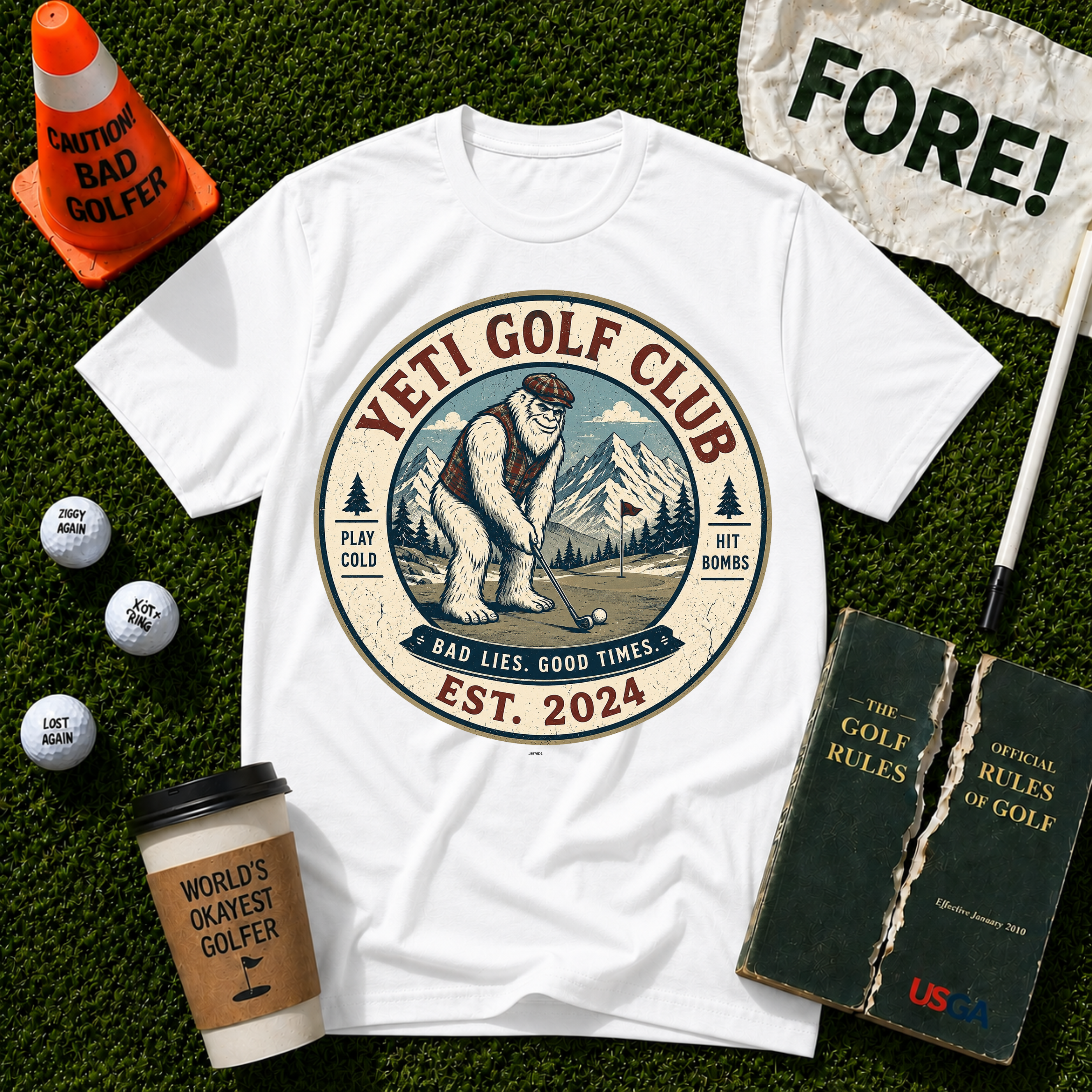 Yeti Golf T-Shirt