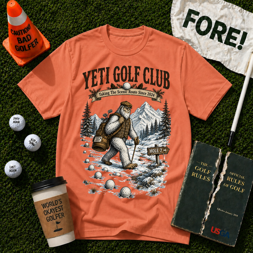 Yeti Golf Club  T-Shirt