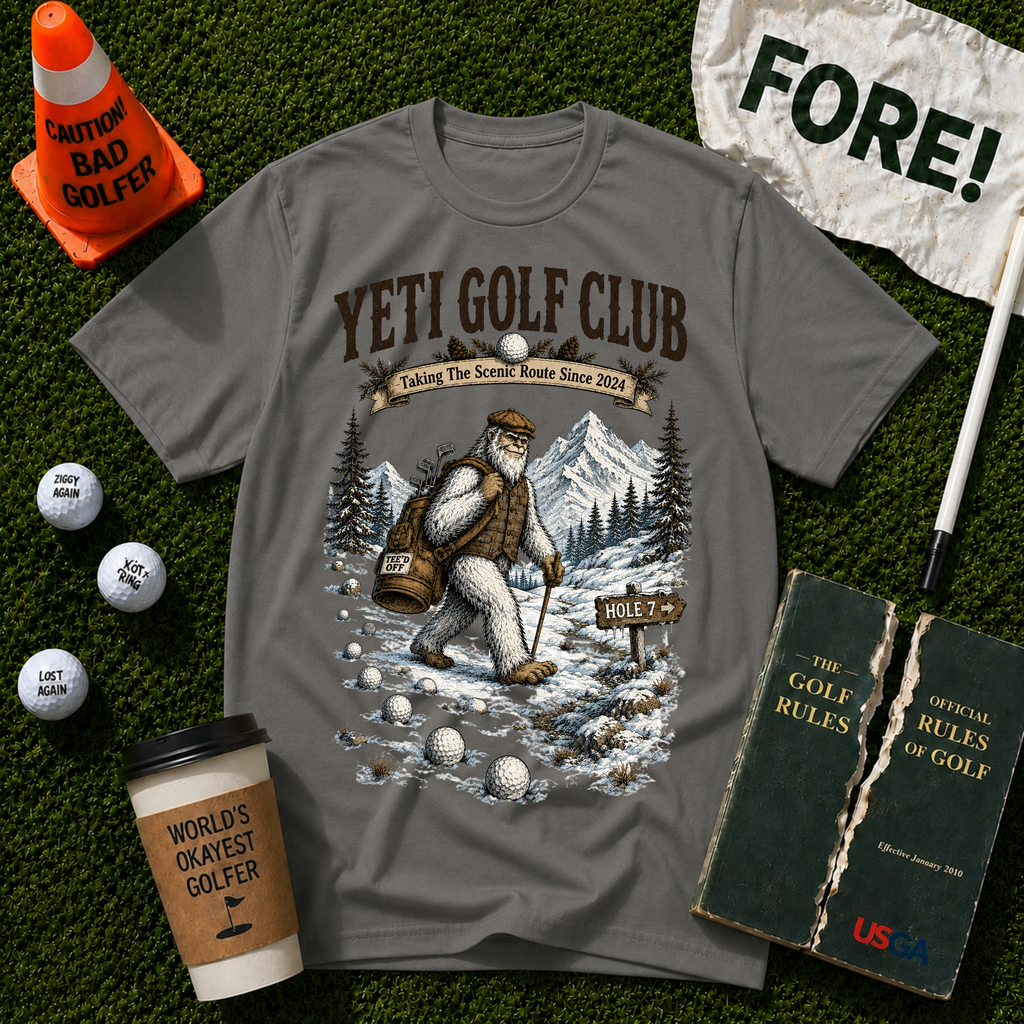 Yeti Golf Club  T-Shirt