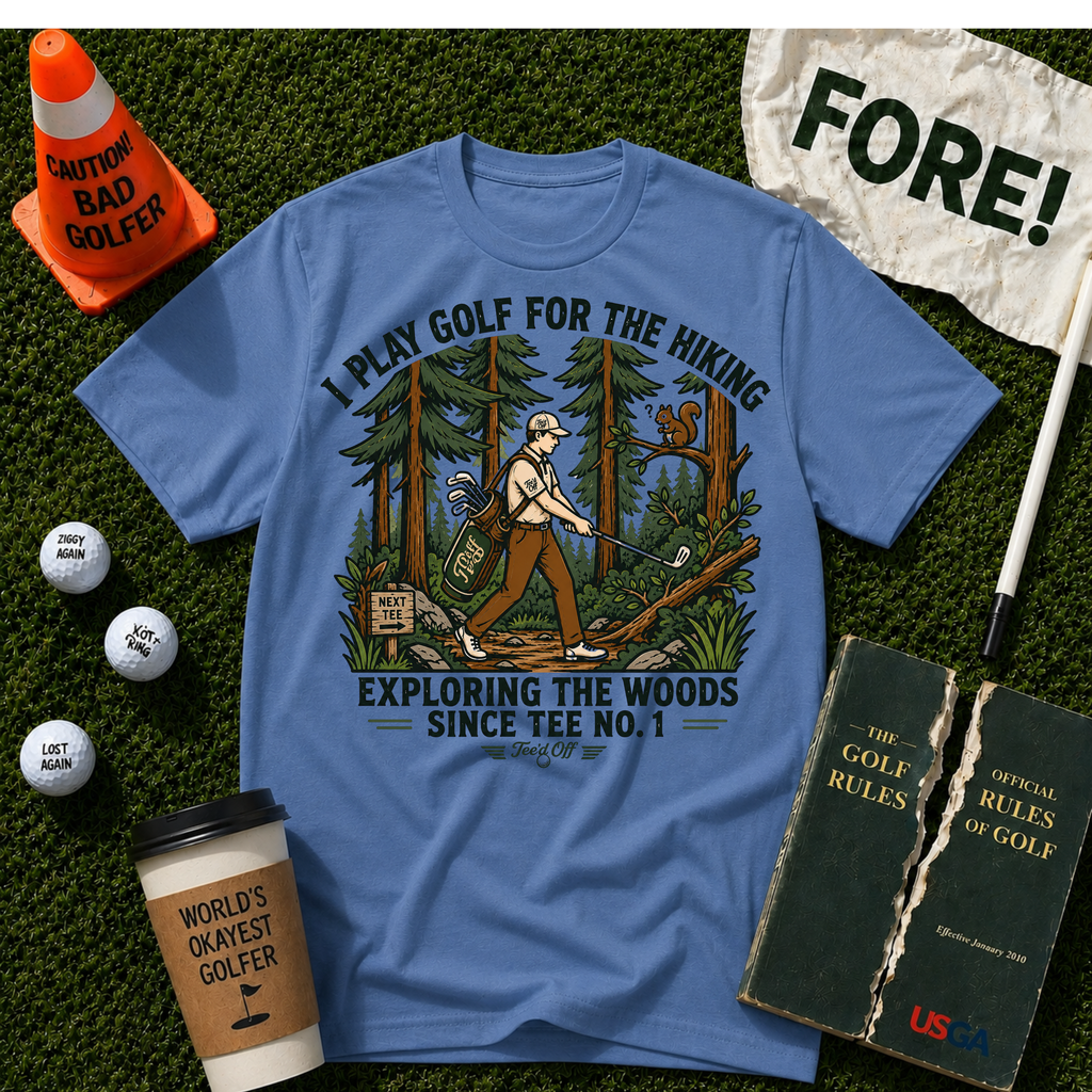 Exploring The Woods  T-Shirt