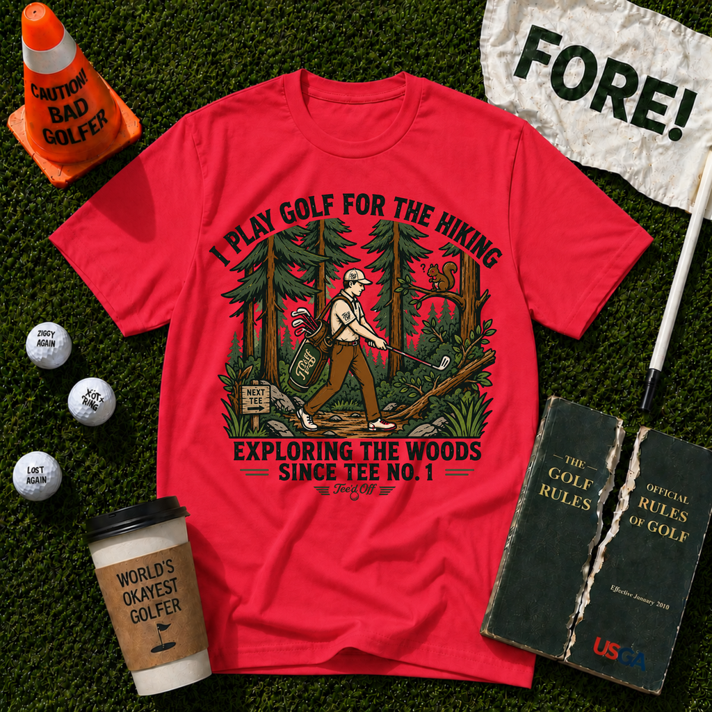 Exploring The Woods  T-Shirt