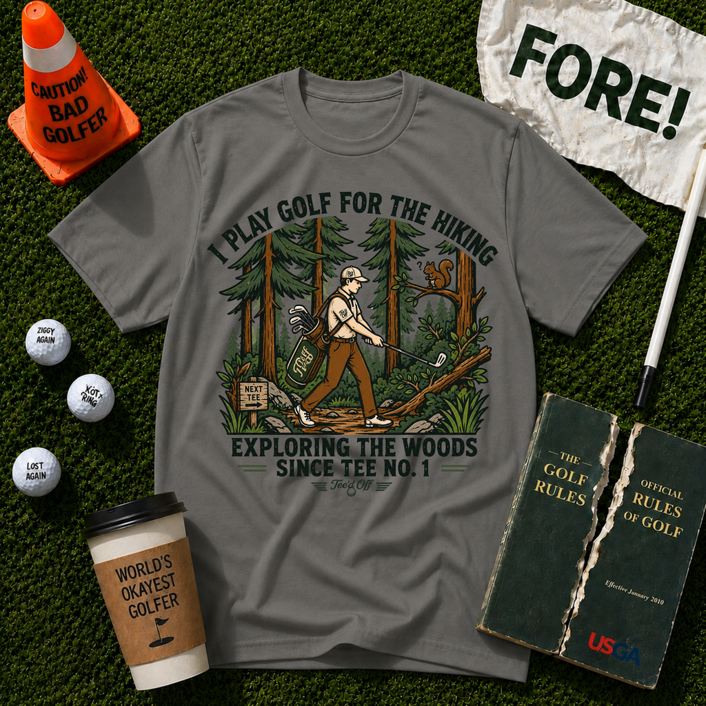 Exploring The Woods  T-Shirt
