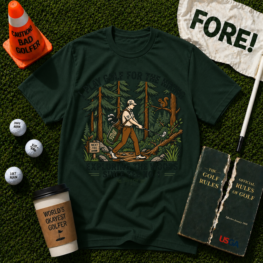 Exploring The Woods  T-Shirt