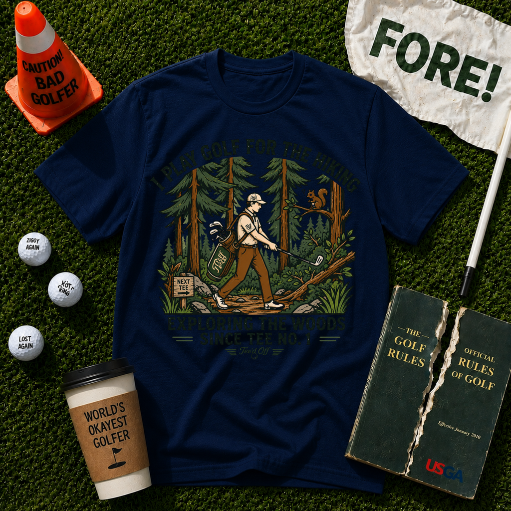 Exploring The Woods  T-Shirt