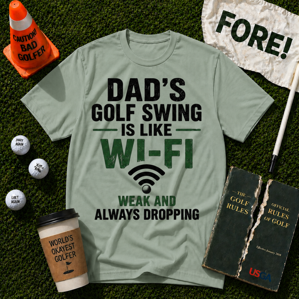 Dads Golf Swing T-Shirt