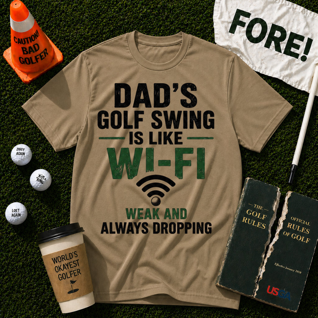 Dads Golf Swing T-Shirt