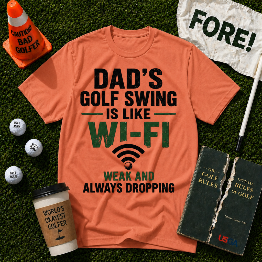 Dads Golf Swing T-Shirt