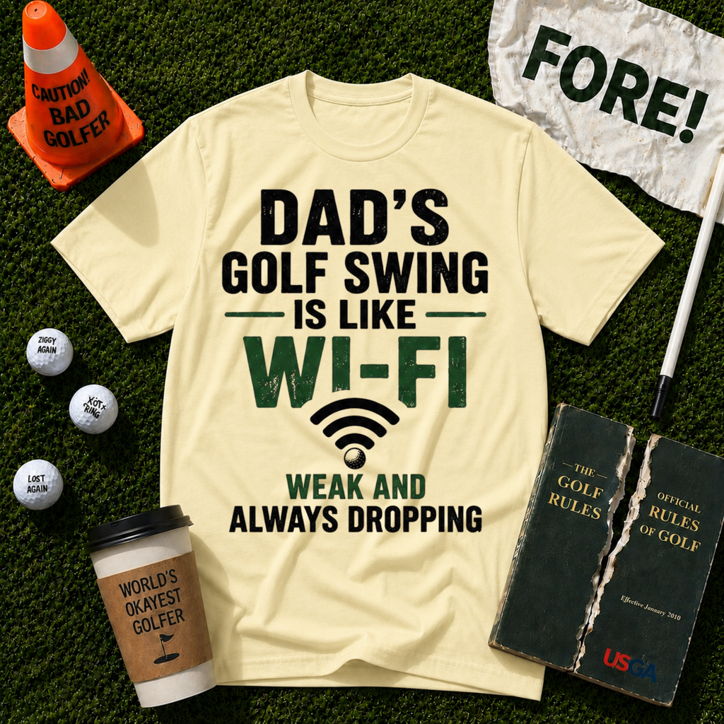 Dads Golf Swing T-Shirt