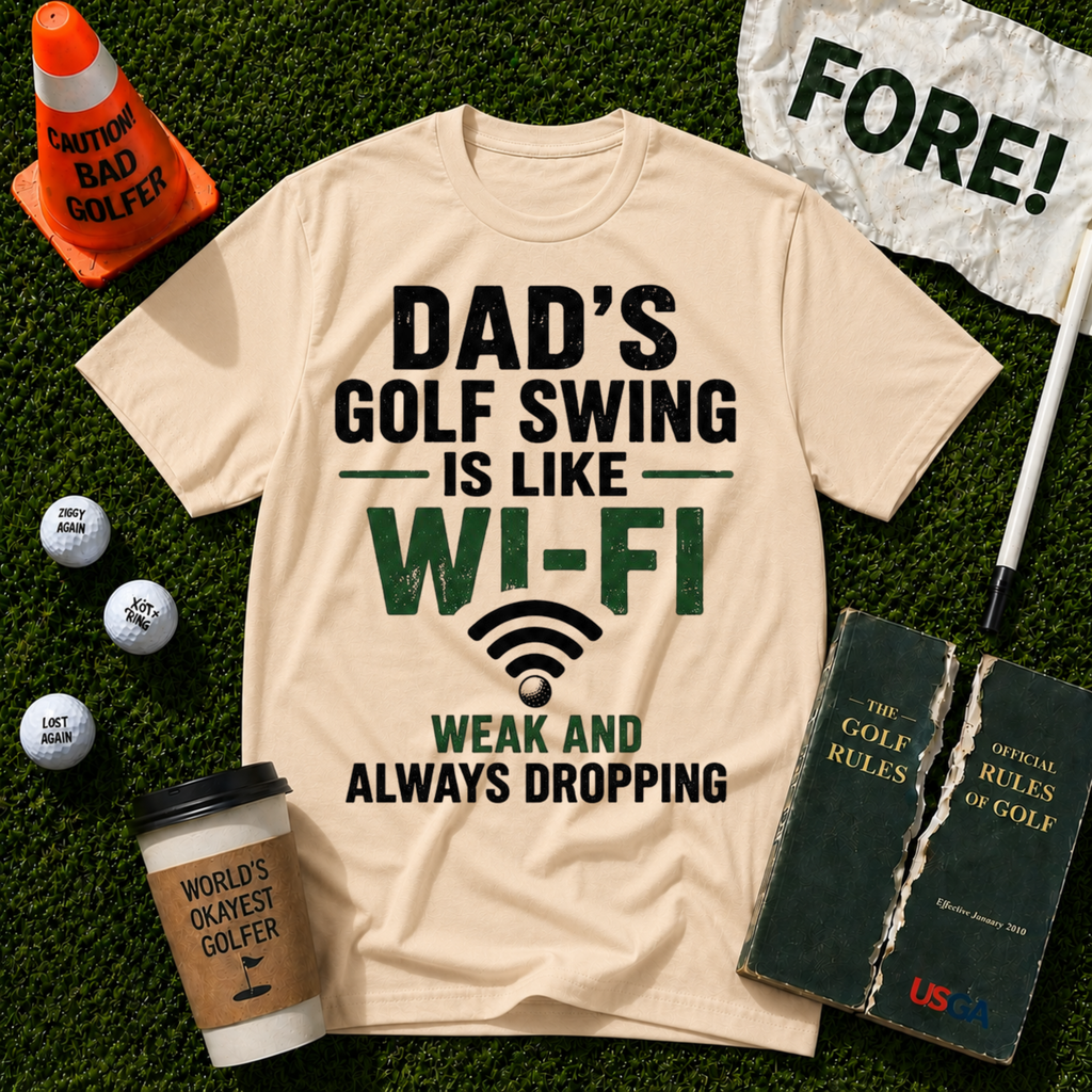 Dads Golf Swing T-Shirt