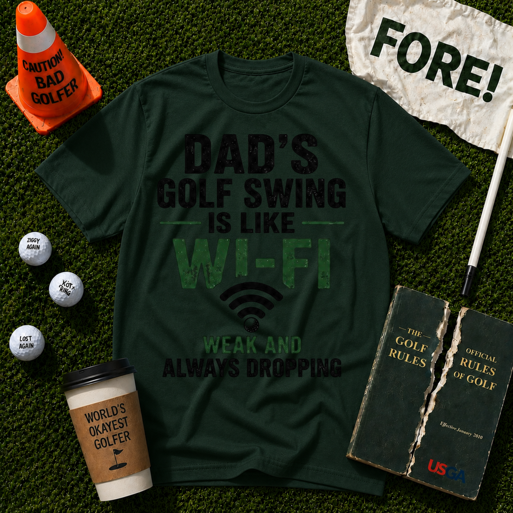 Dads Golf Swing T-Shirt