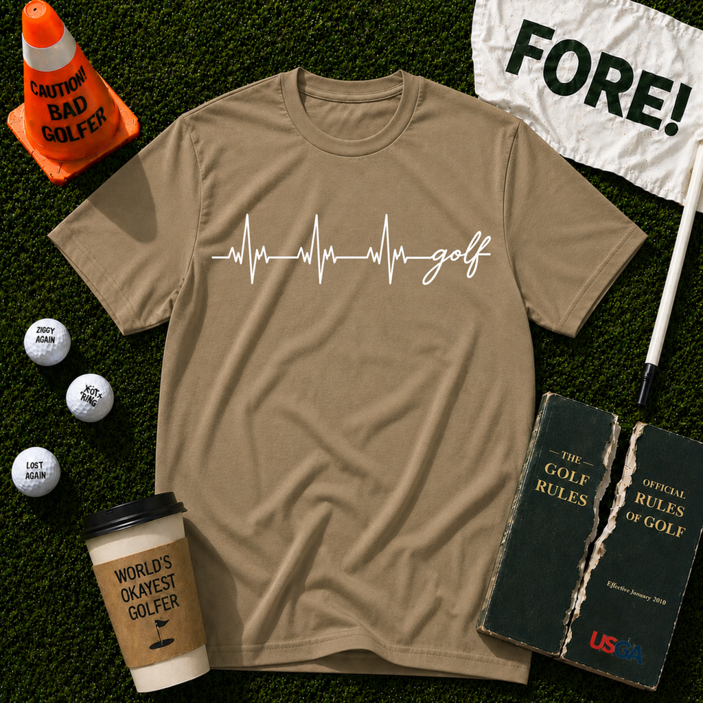 Heartbeat Golf T-Shirt