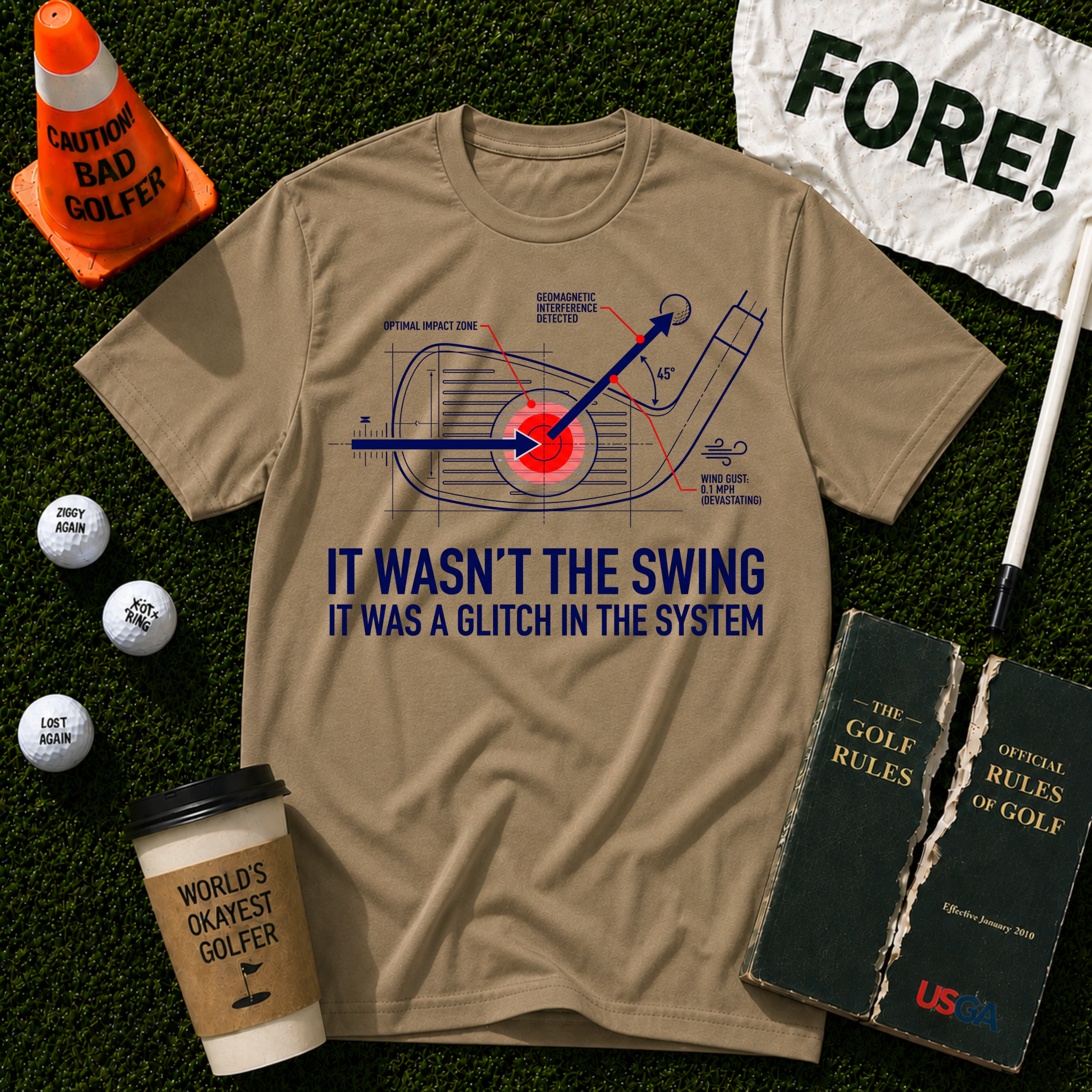 It Wasn't The Swing T-Shirt