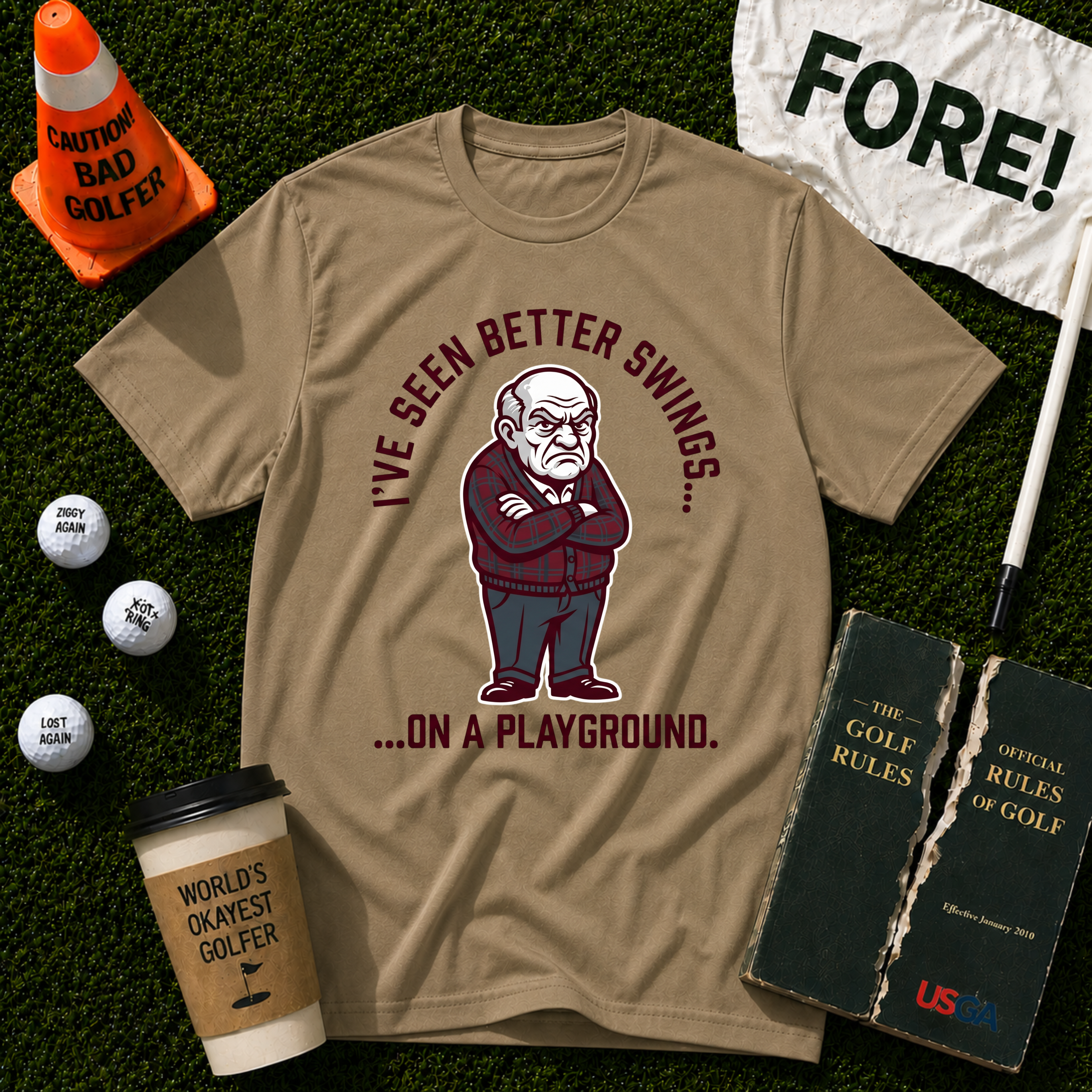 Seen Better Swings T-Shirt