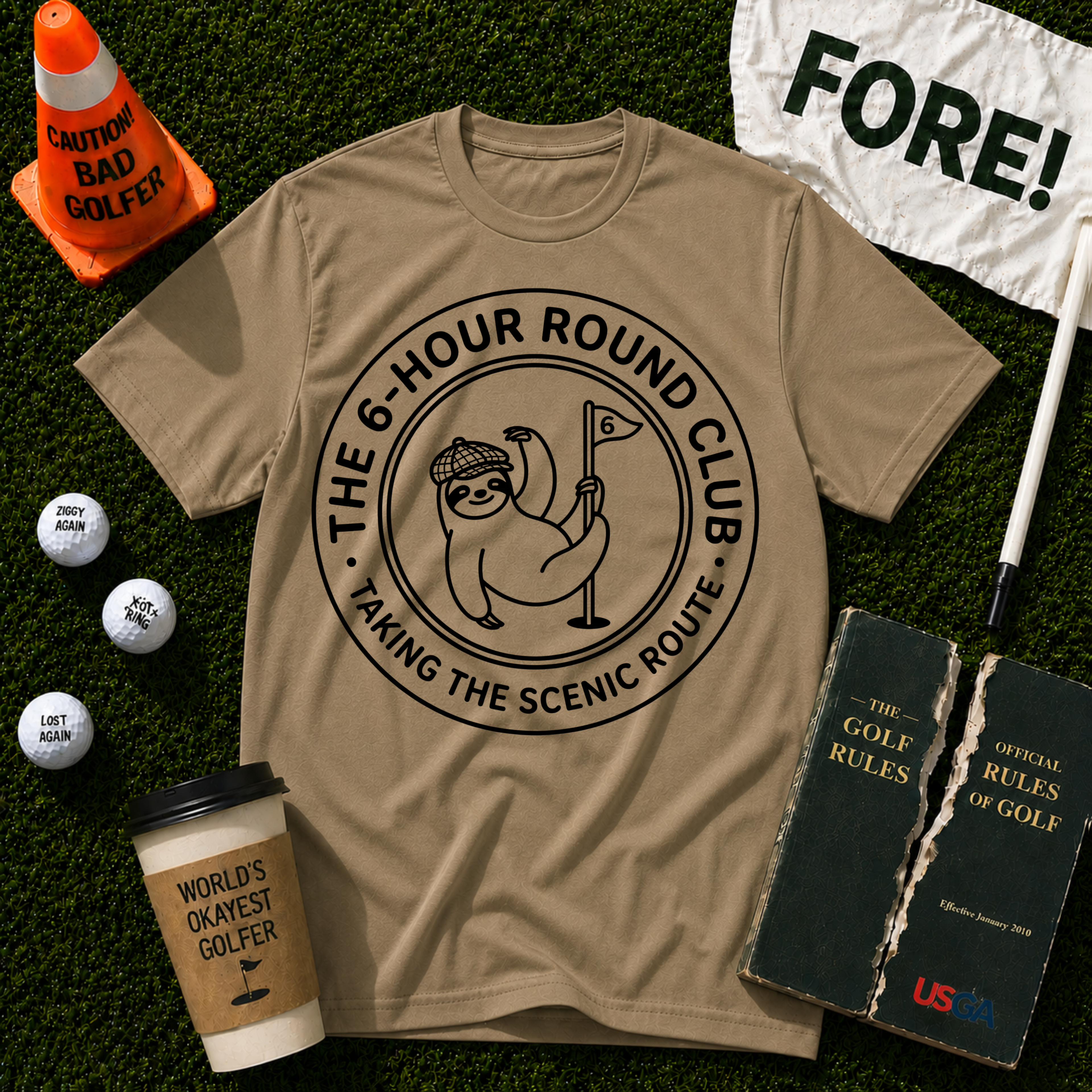 6-Hour Round T-Shirt