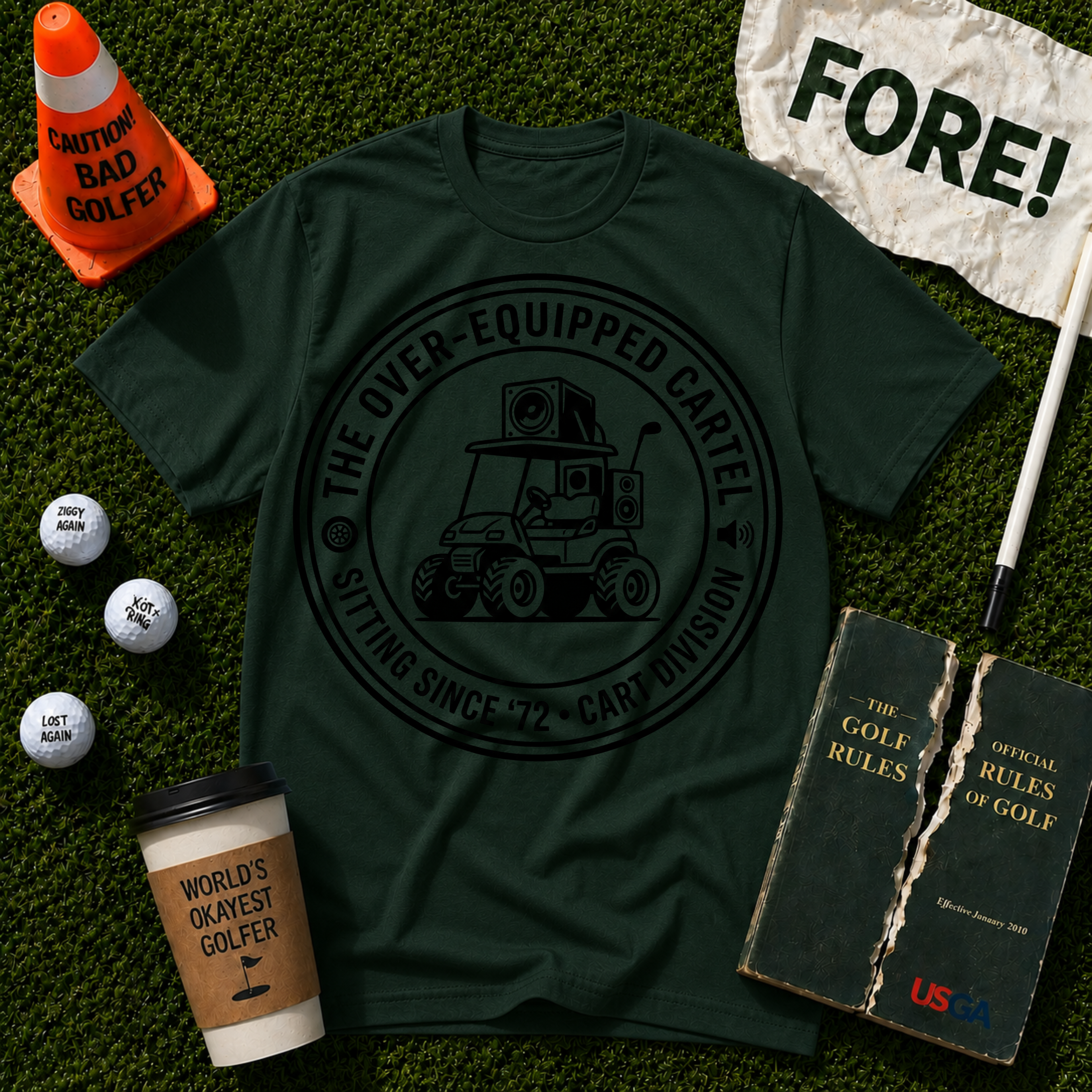 Over-Equipped  Cartel T-Shirt