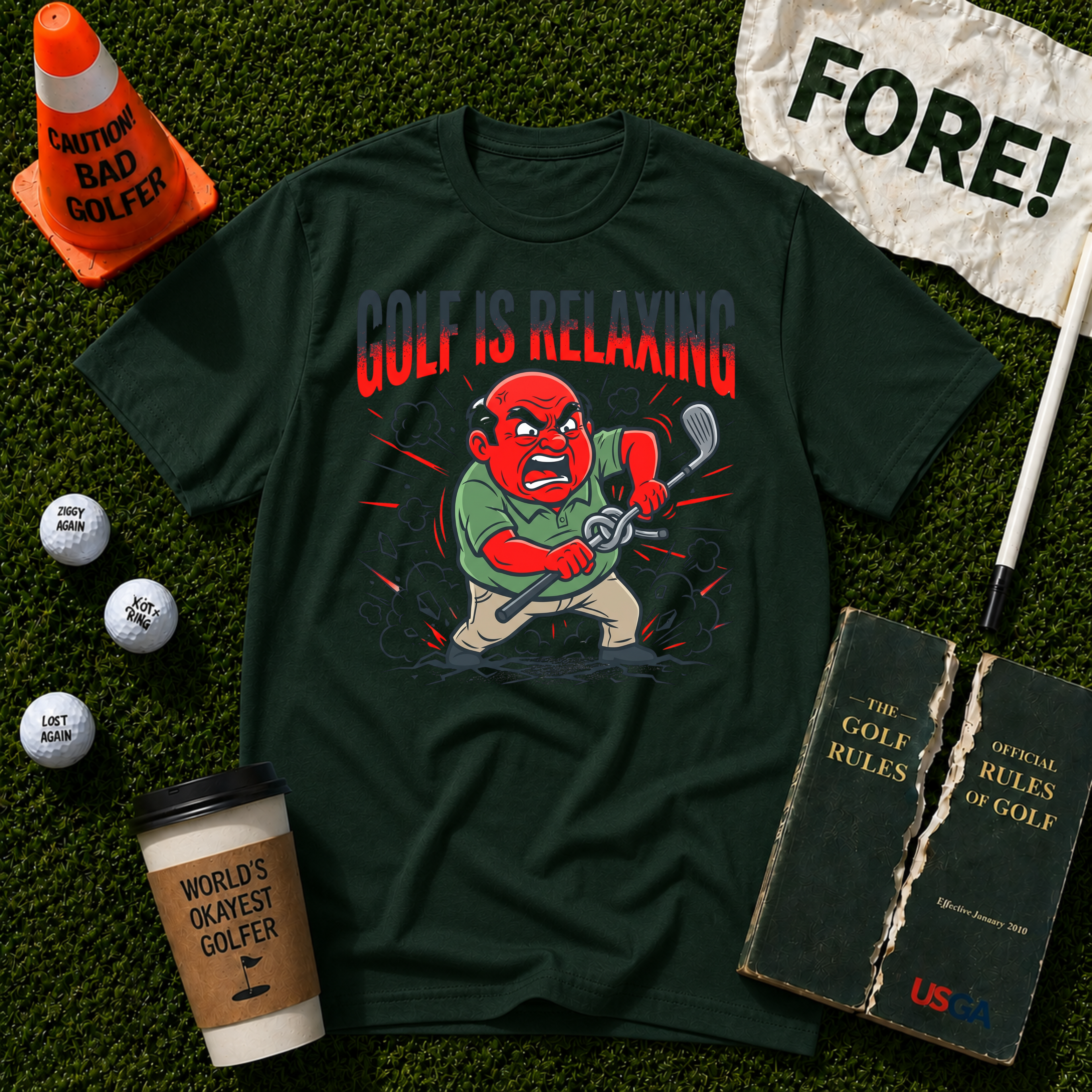 Golf Is Relaxing T-Shirt