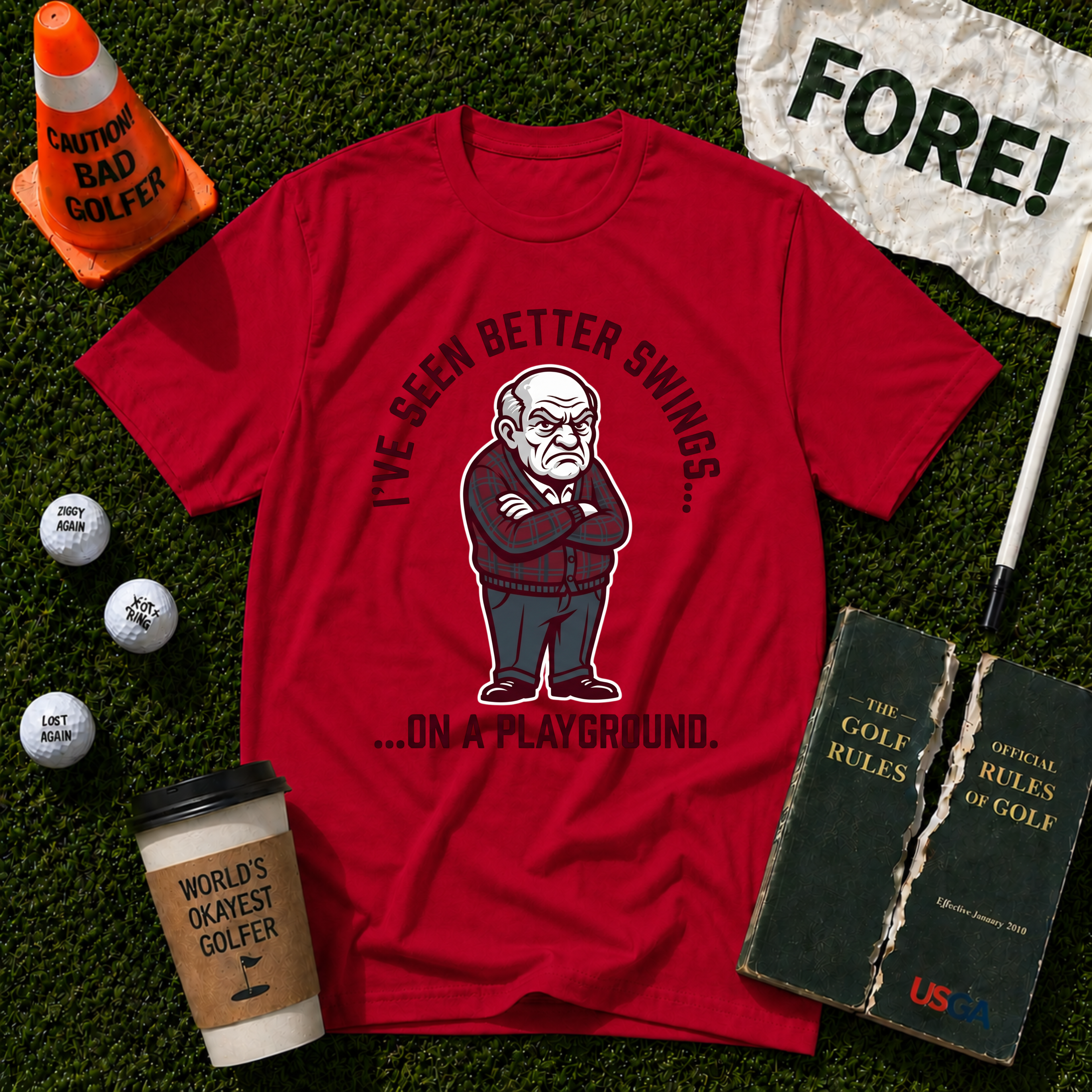 Seen Better Swings T-Shirt