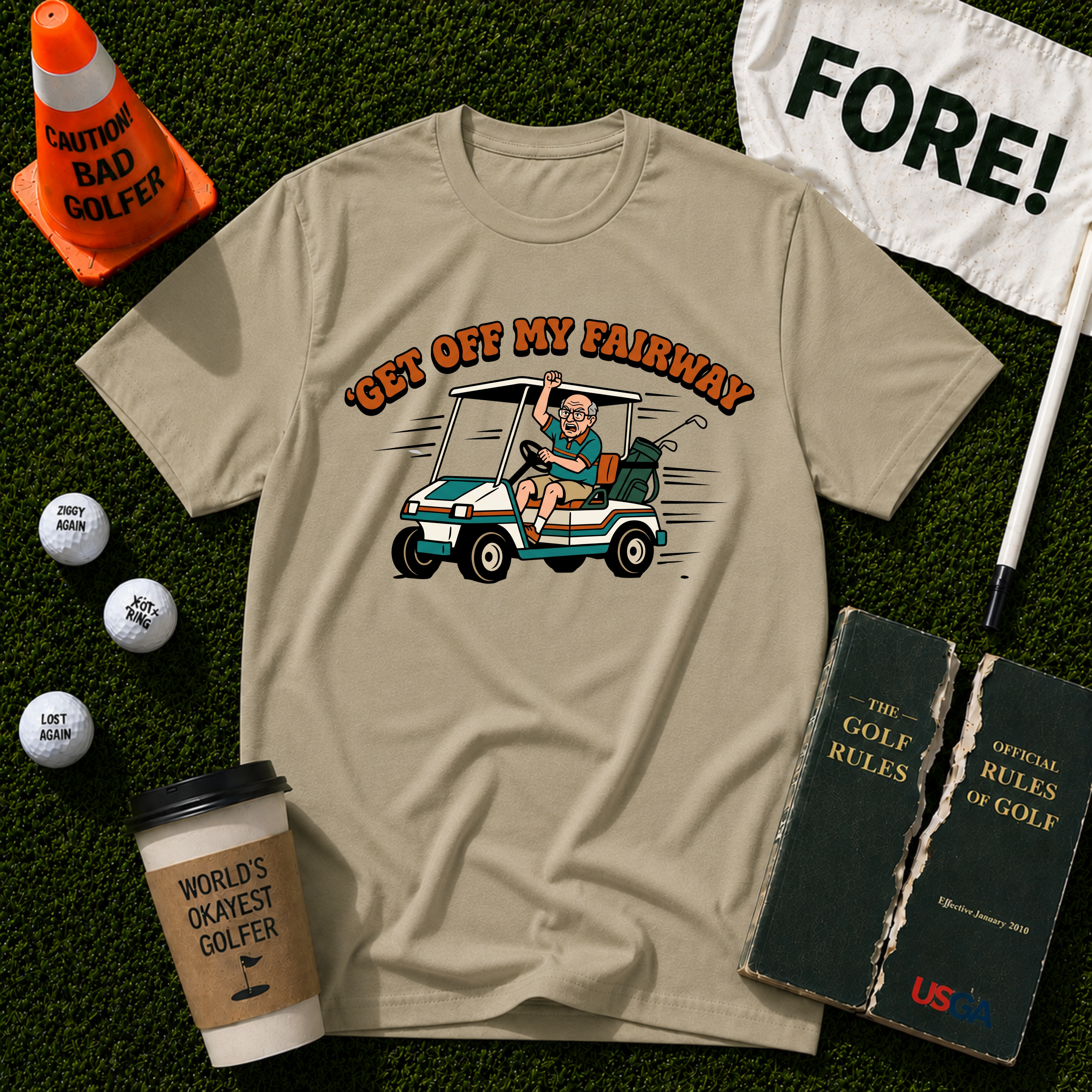 Get Off My Fairway T-Shirt