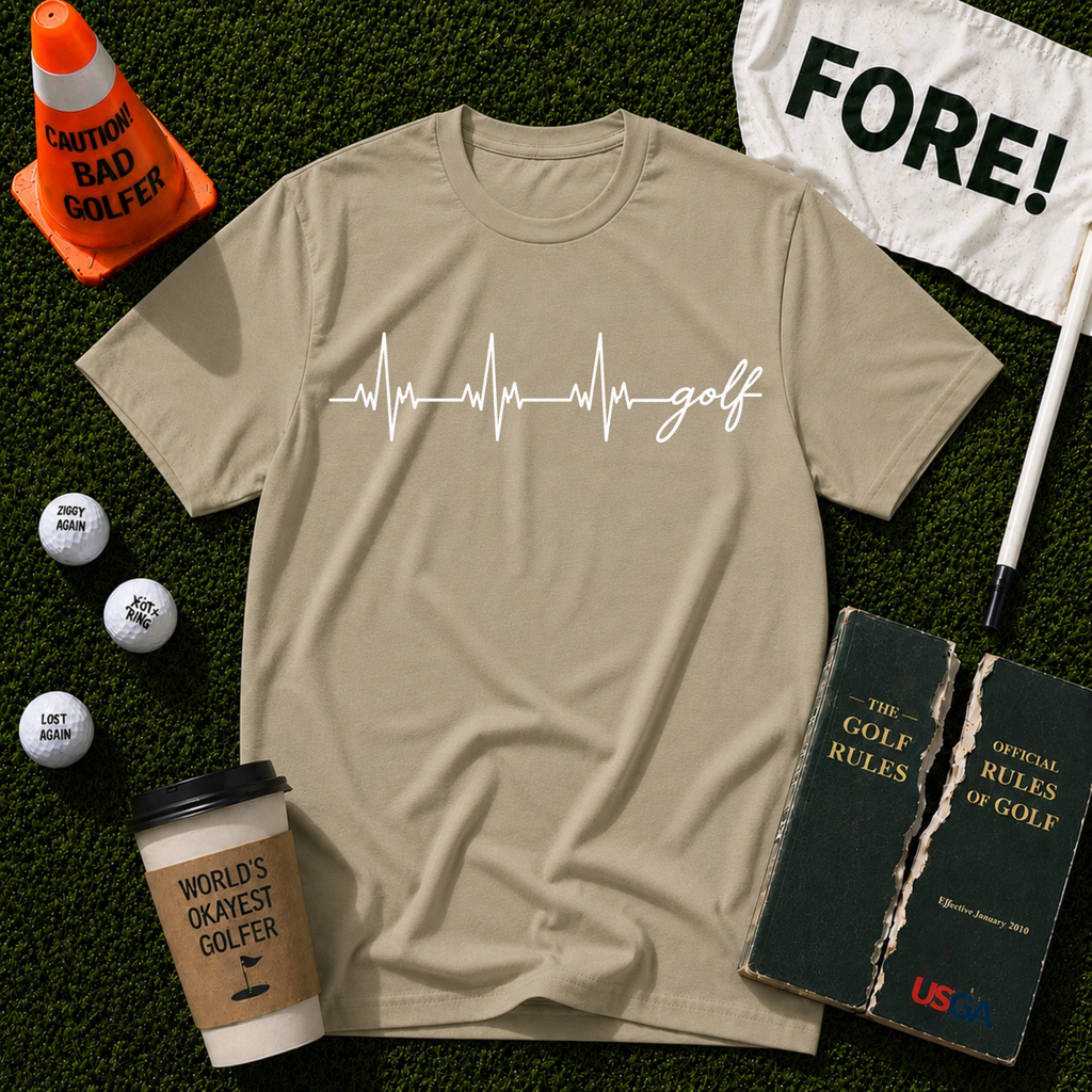 Heartbeat Golf T-Shirt