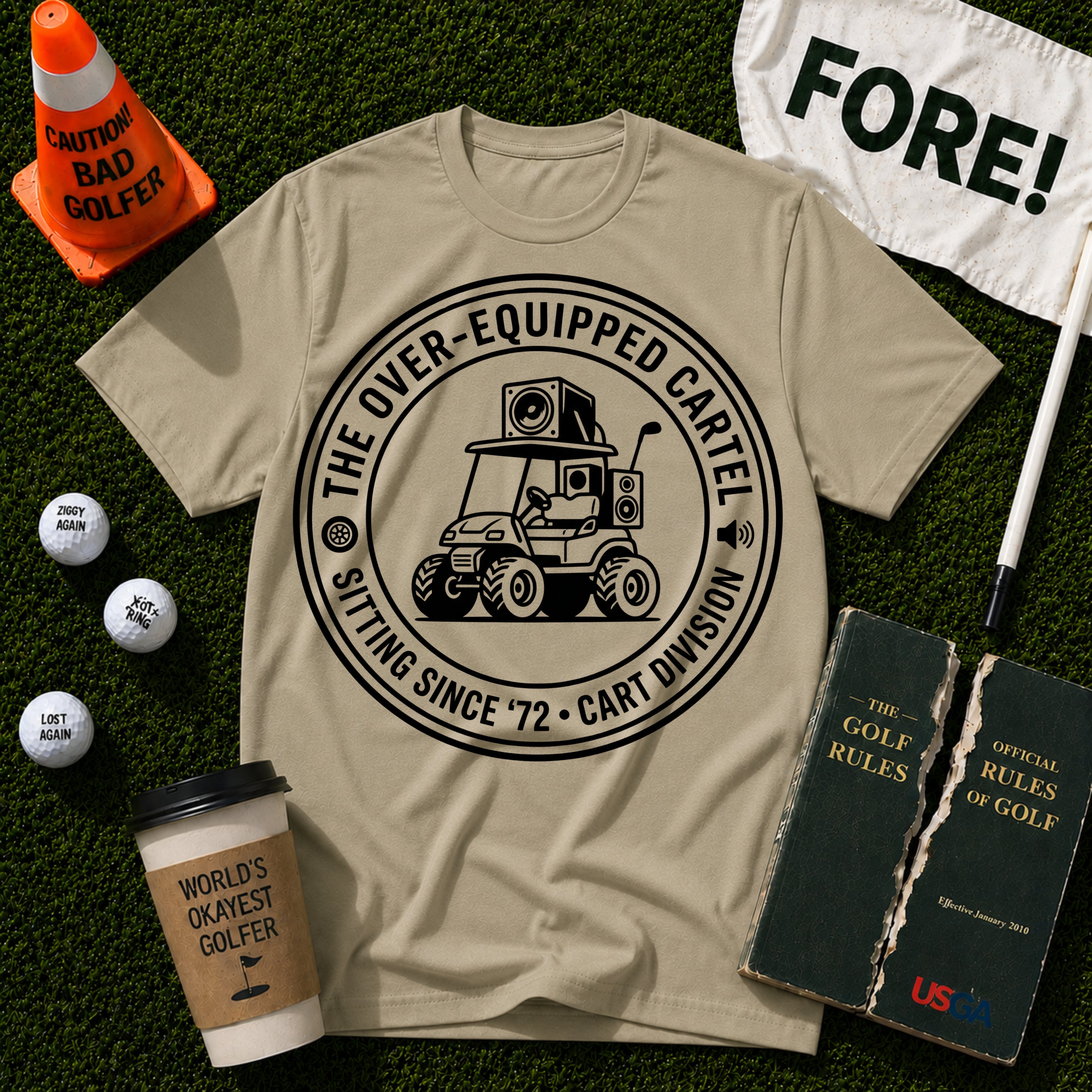 Over-Equipped  Cartel T-Shirt