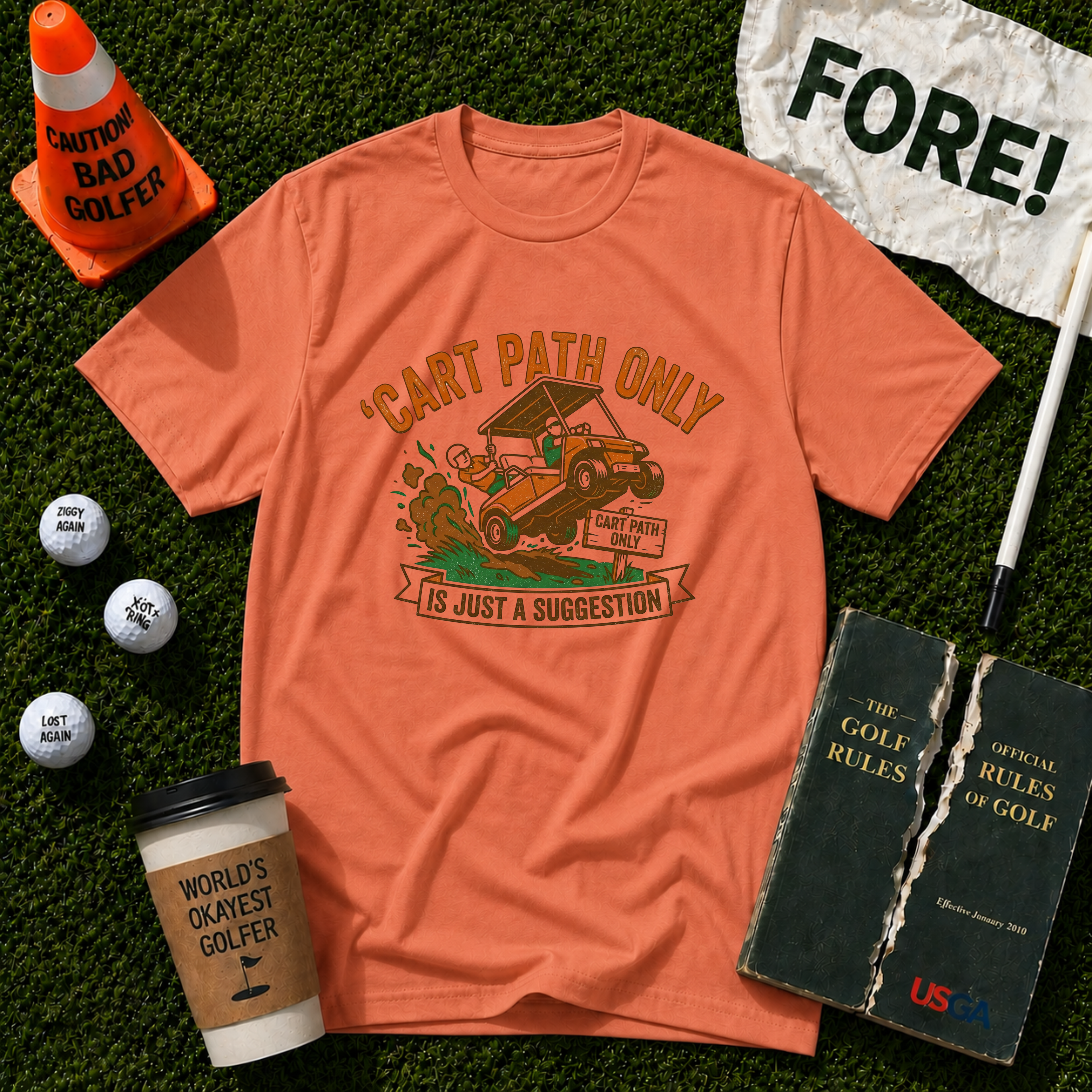 Cart Path Hero T-Shirt