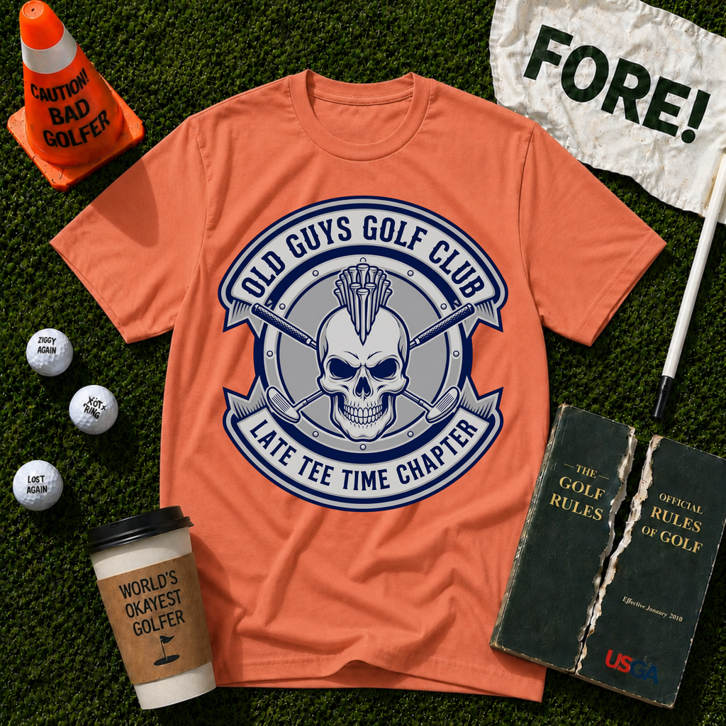 Old Guys Golf Club T-Shirt