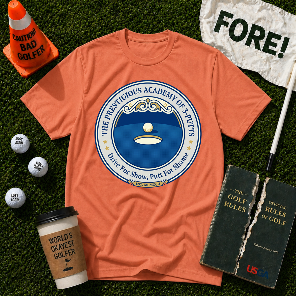 Academy Of Three Putts T-Shirt