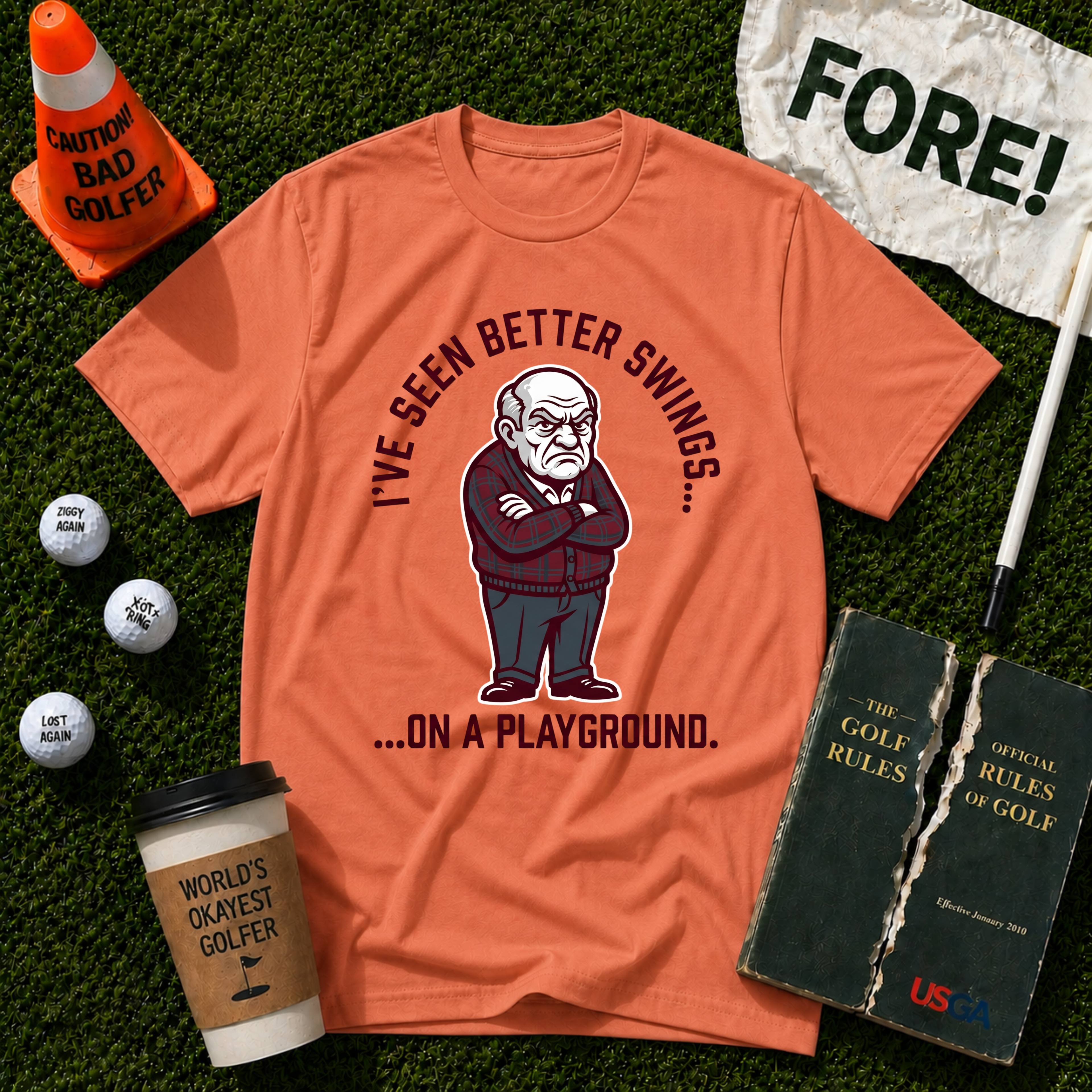 Seen Better Swings T-Shirt