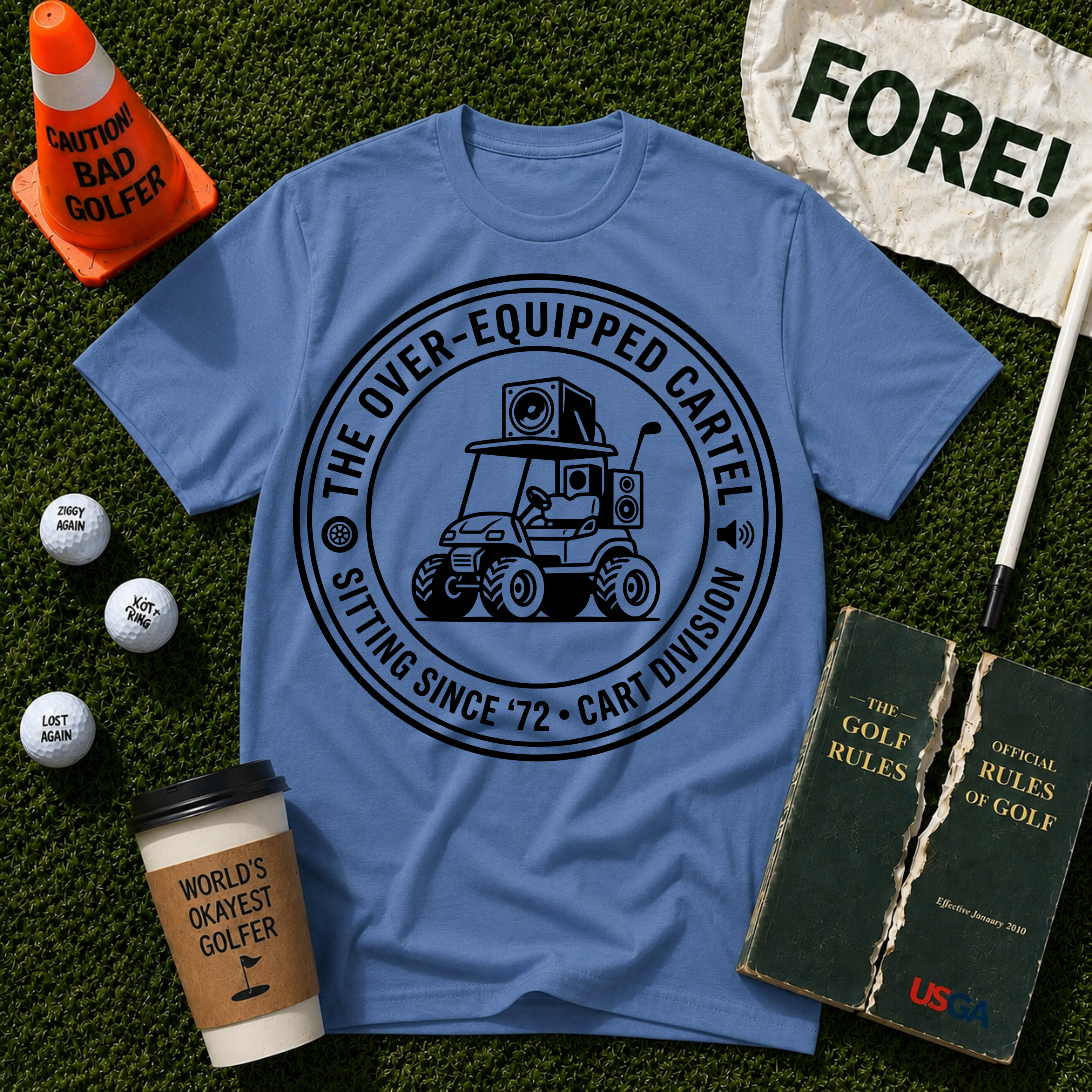 Over-Equipped  Cartel T-Shirt