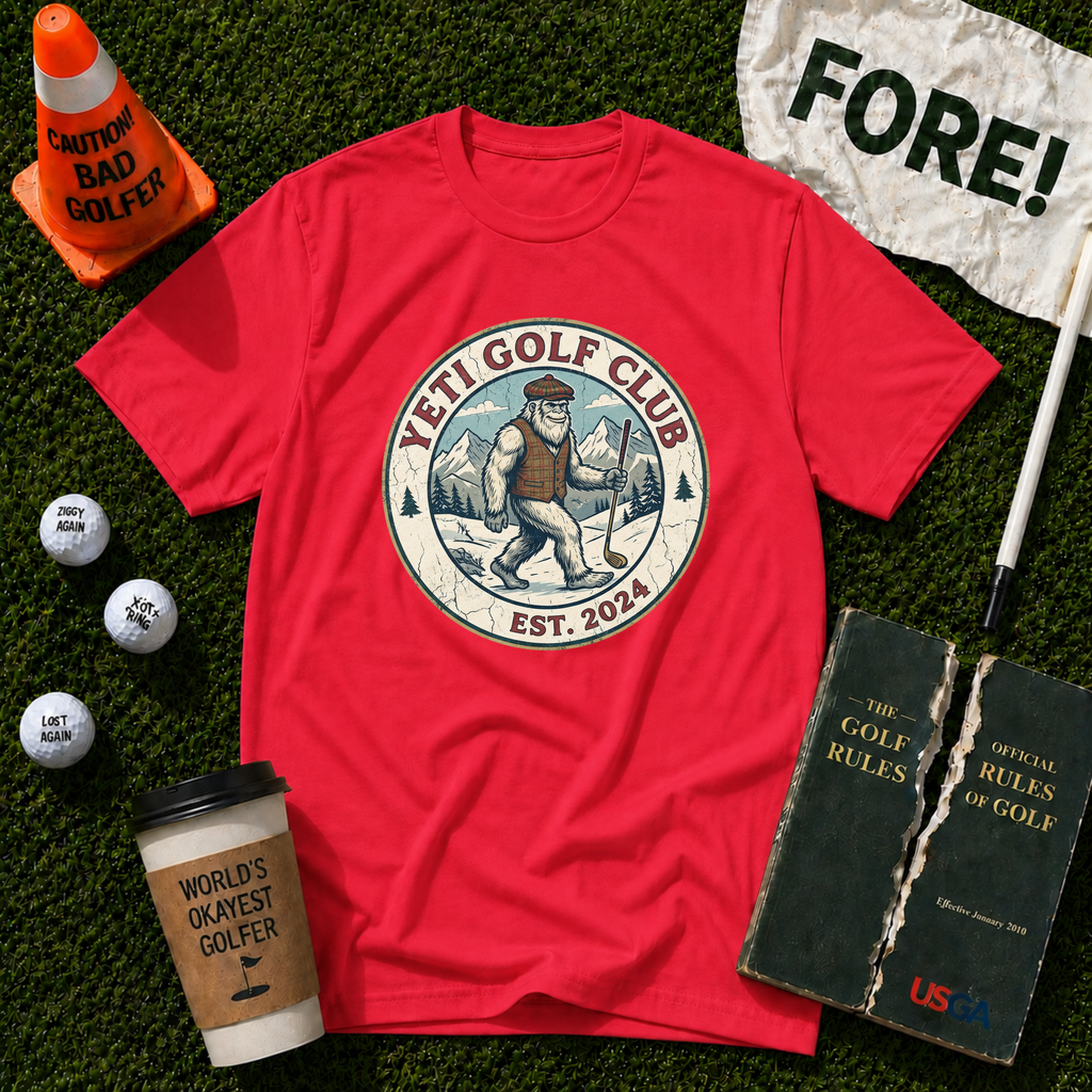 Yeti Golf Club T-Shirt