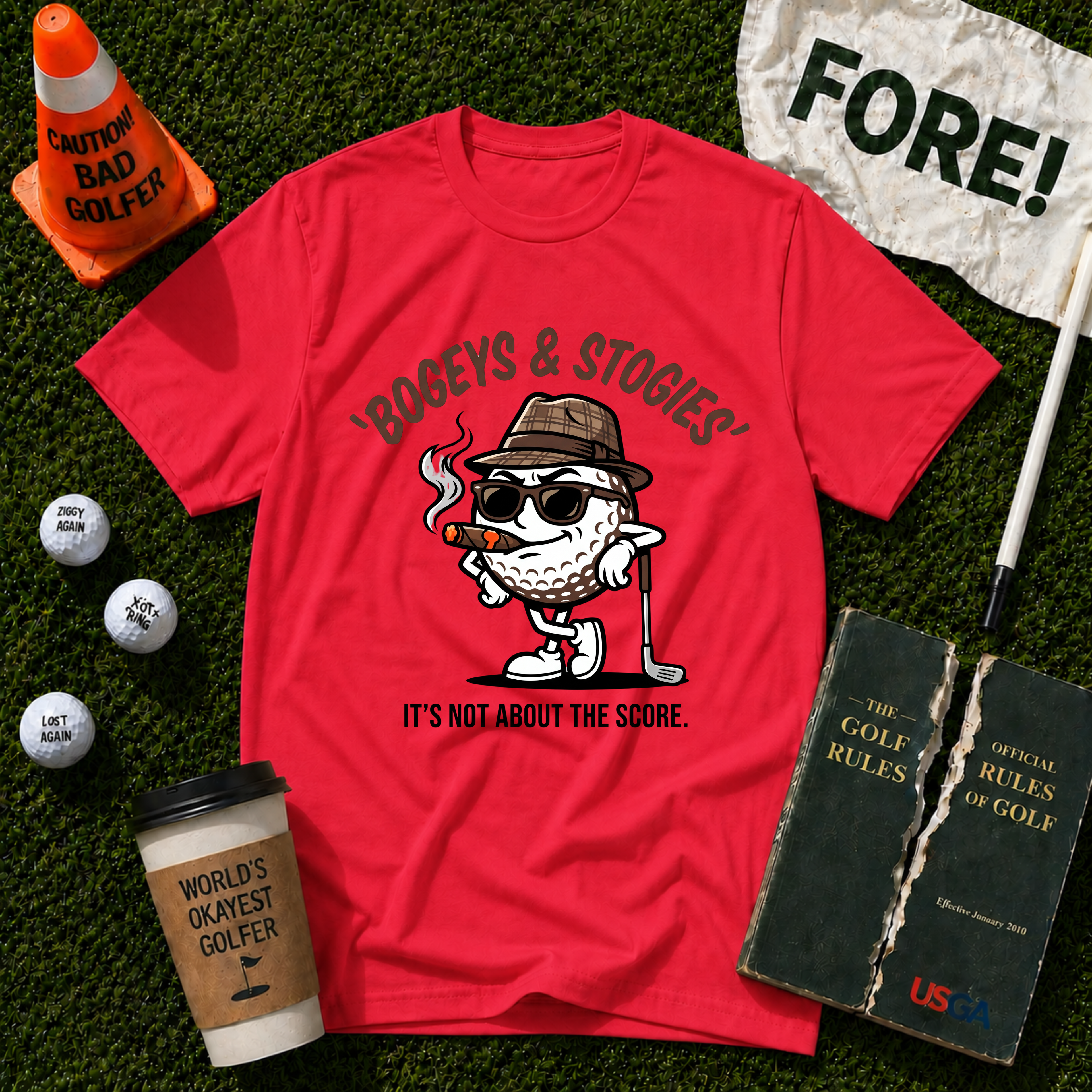 Drives & Ashes Golf Club T-Shirt