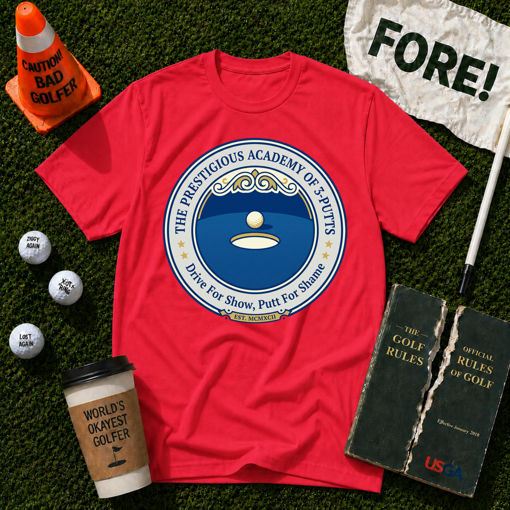 Academy Of Three Putts T-Shirt