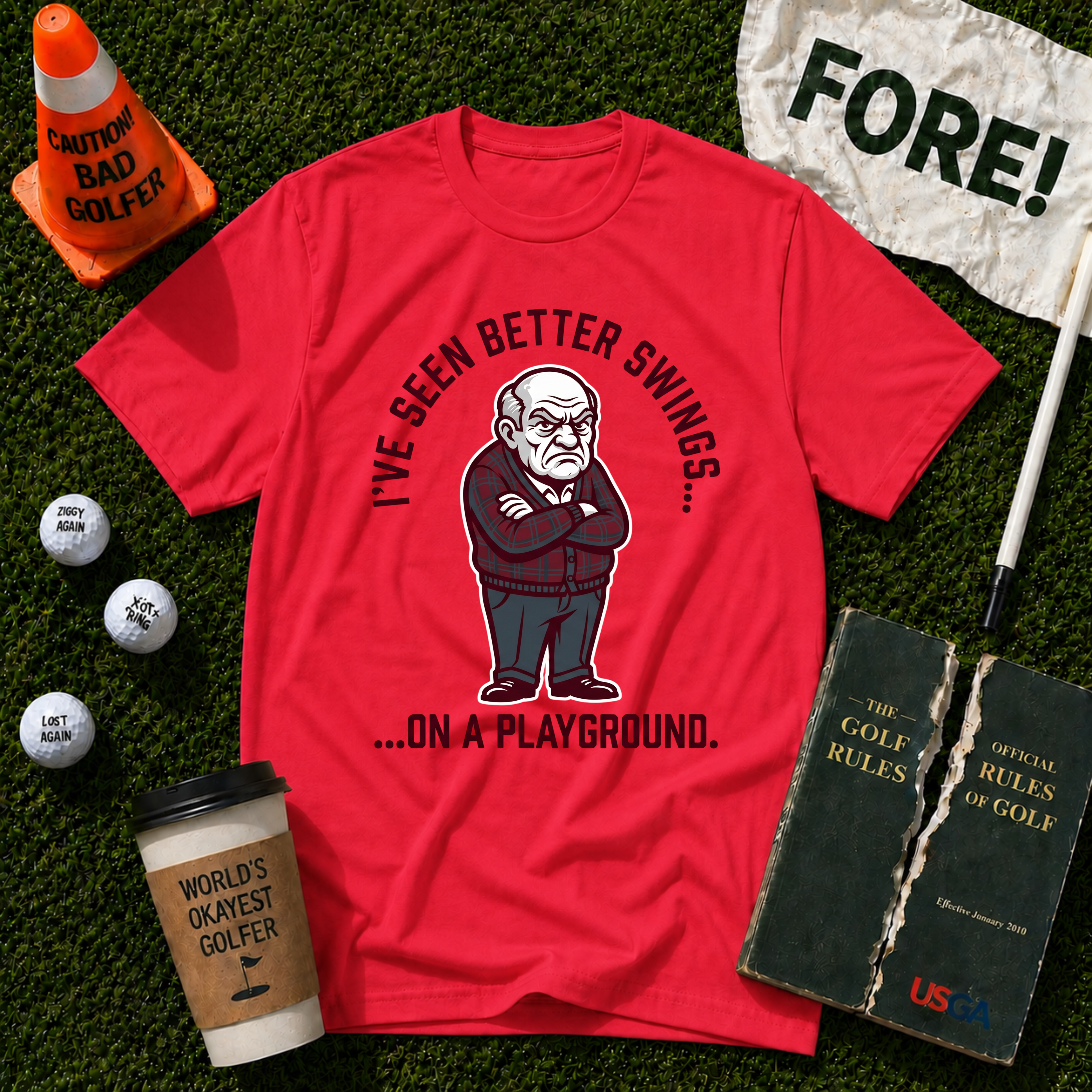 Seen Better Swings T-Shirt