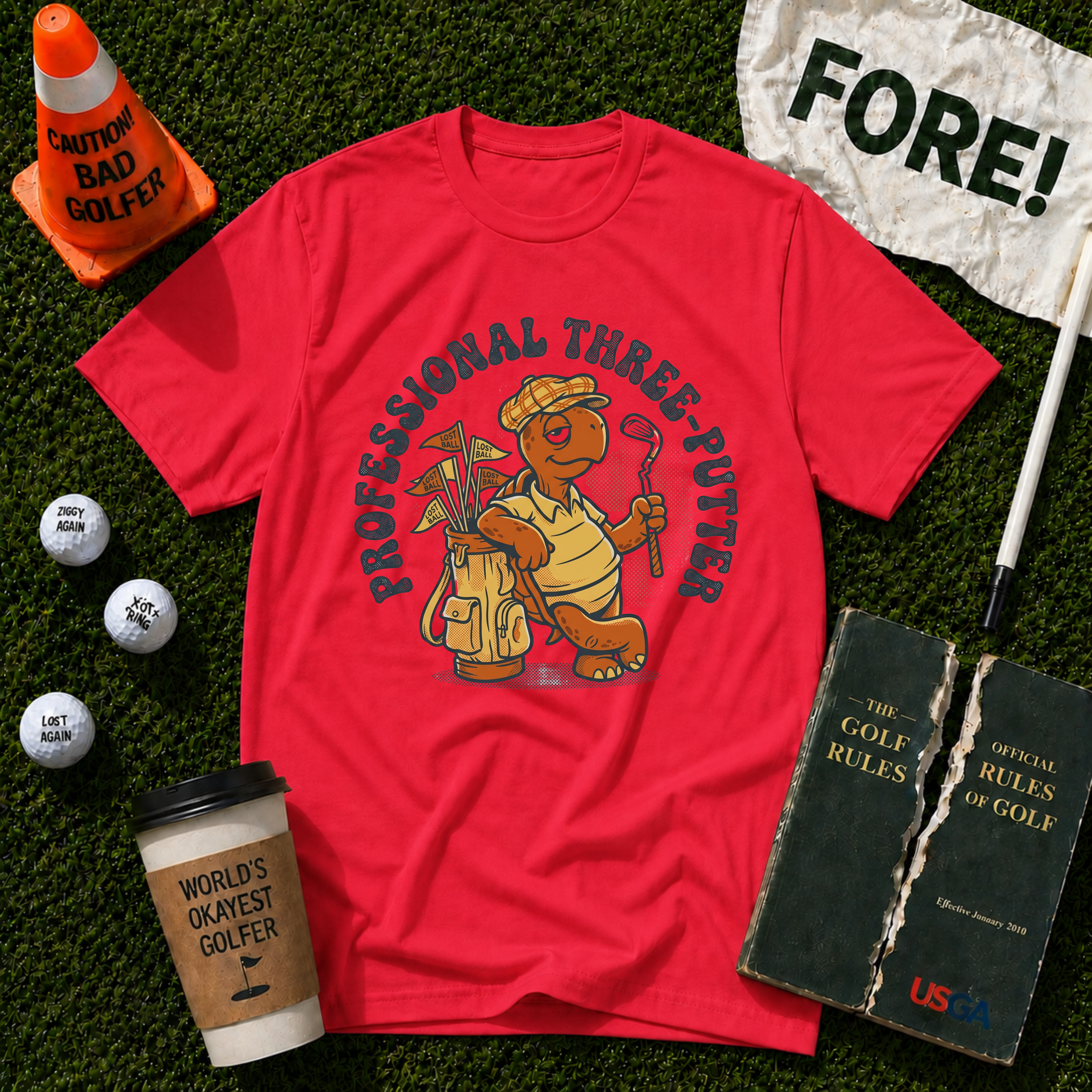 3 Putter T-Shirt