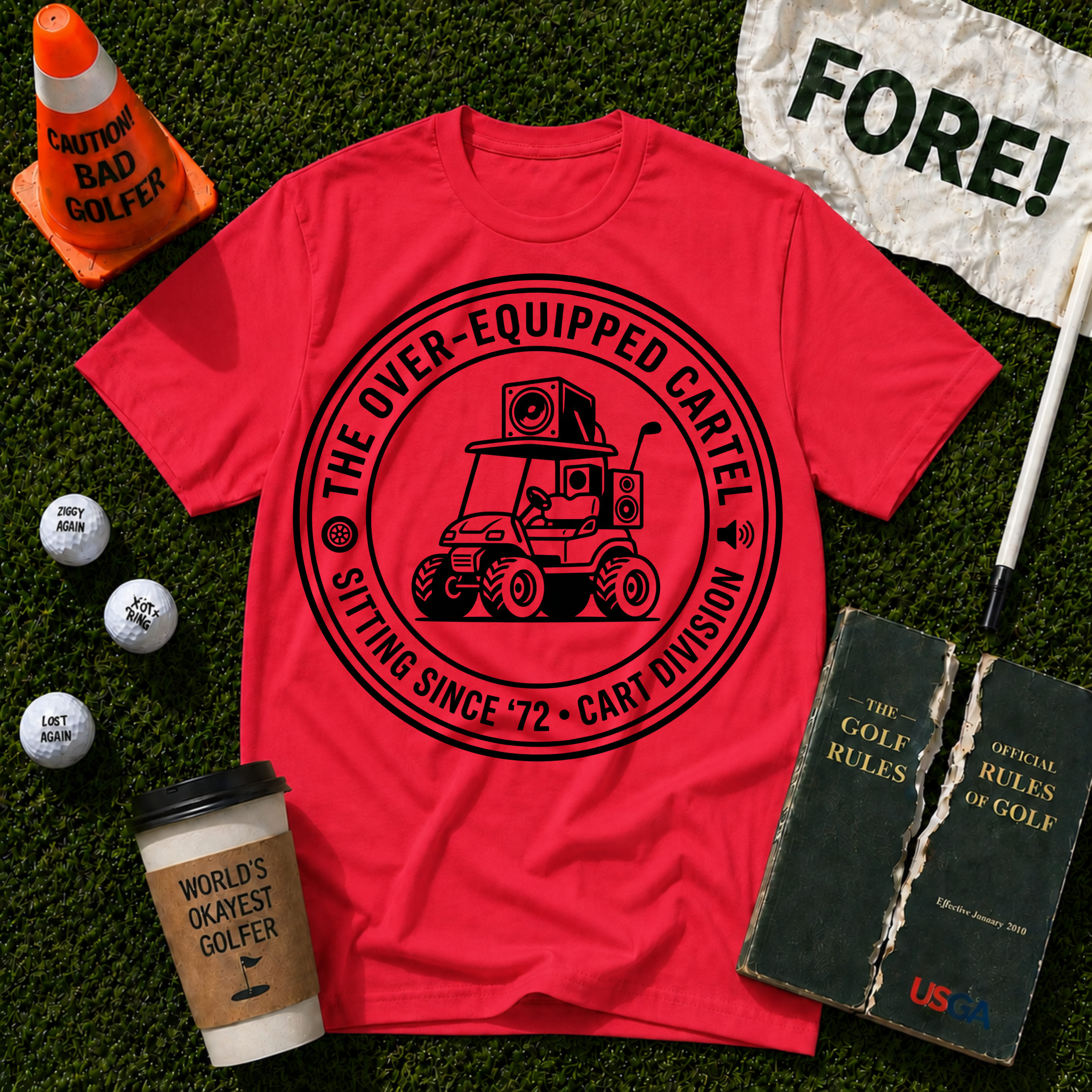 Over-Equipped  Cartel T-Shirt