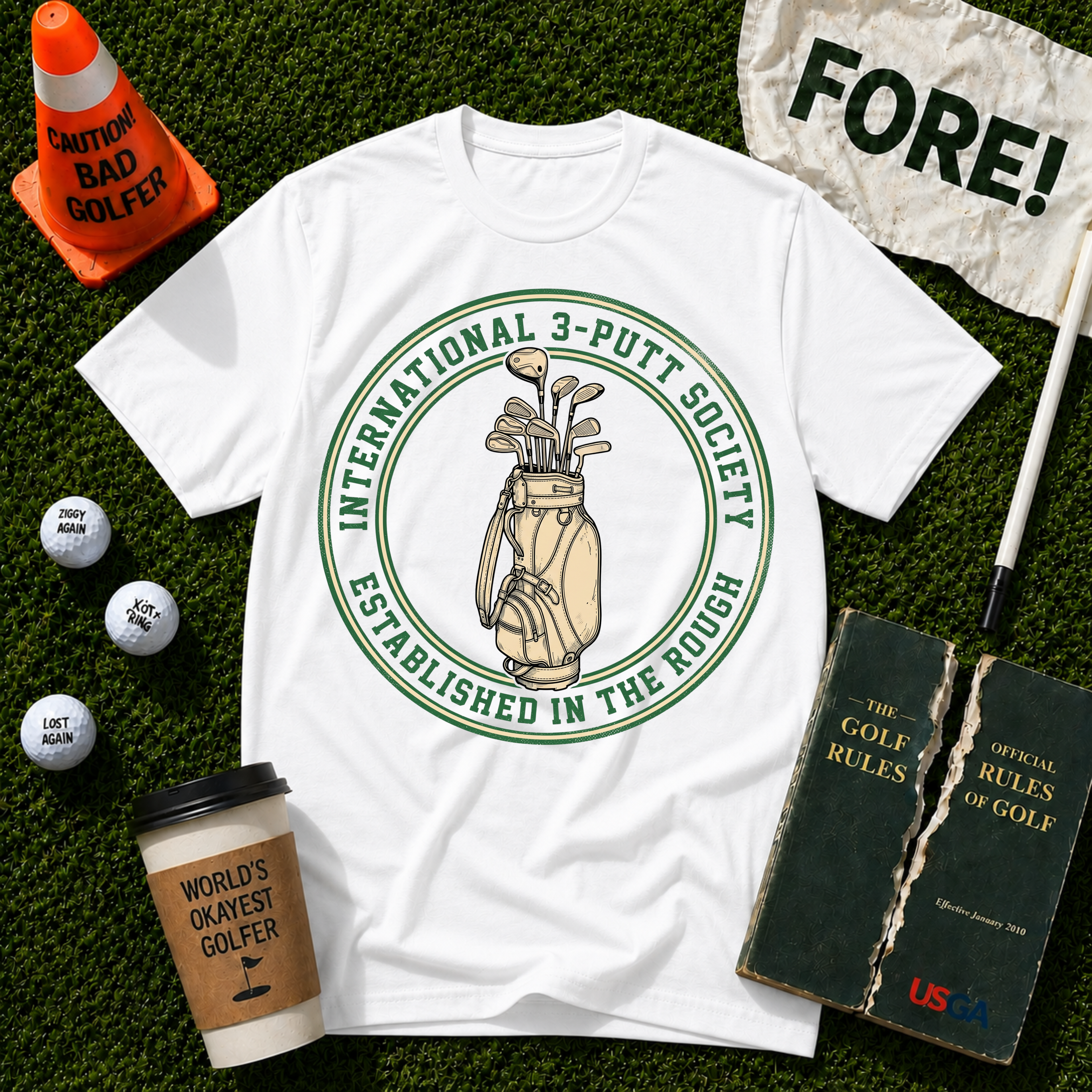 3 Putt Society T-Shirt