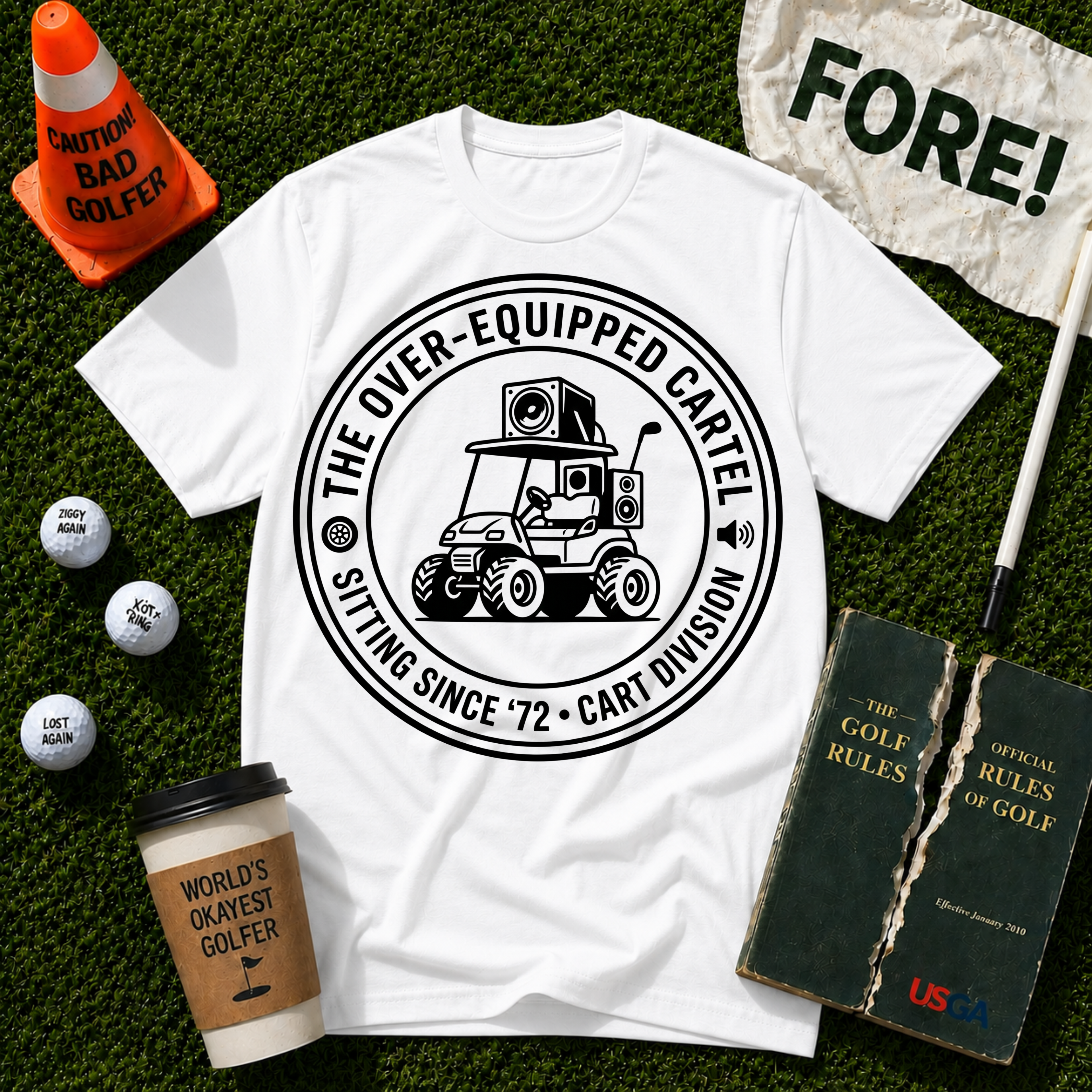 Over-Equipped  Cartel T-Shirt