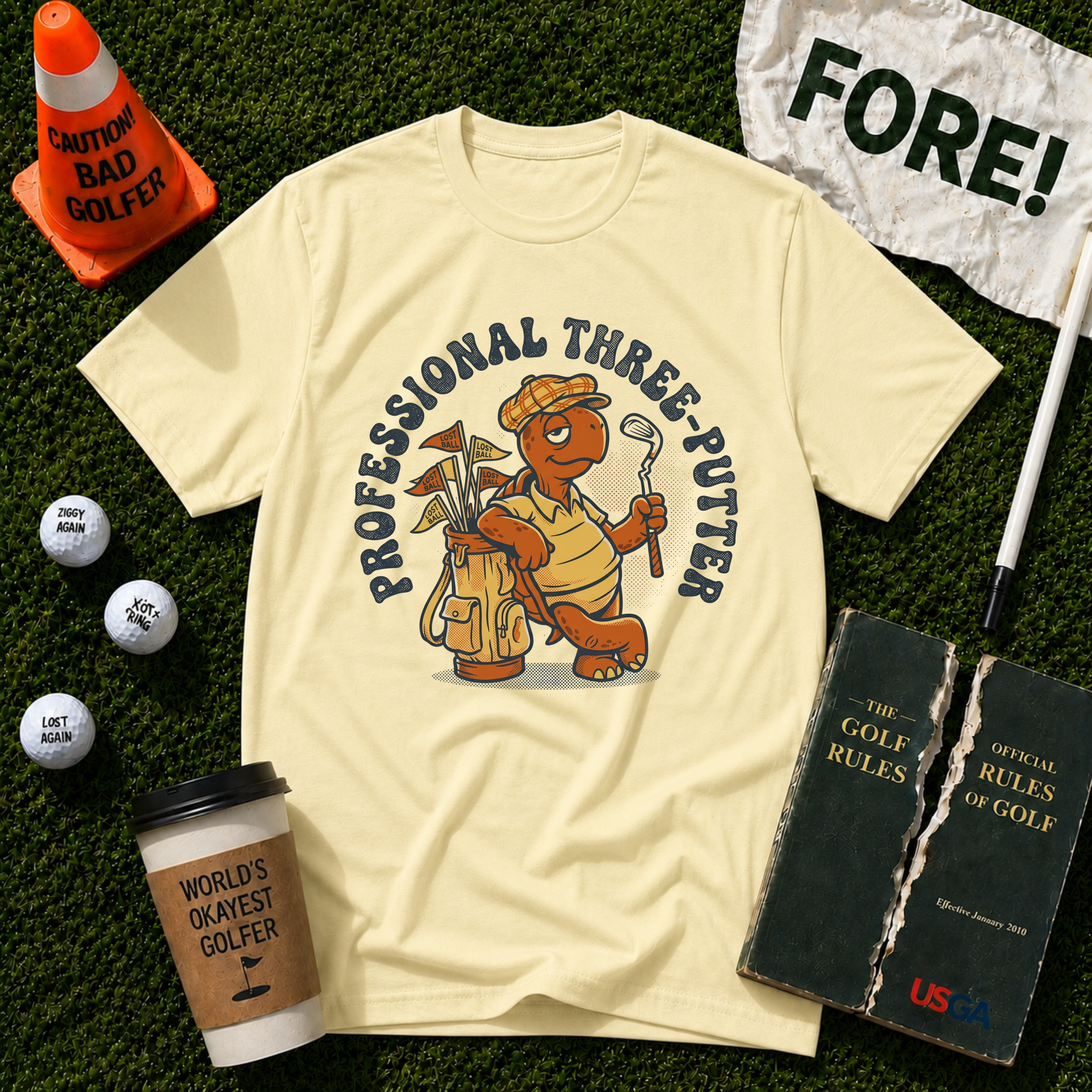 3 Putter T-Shirt