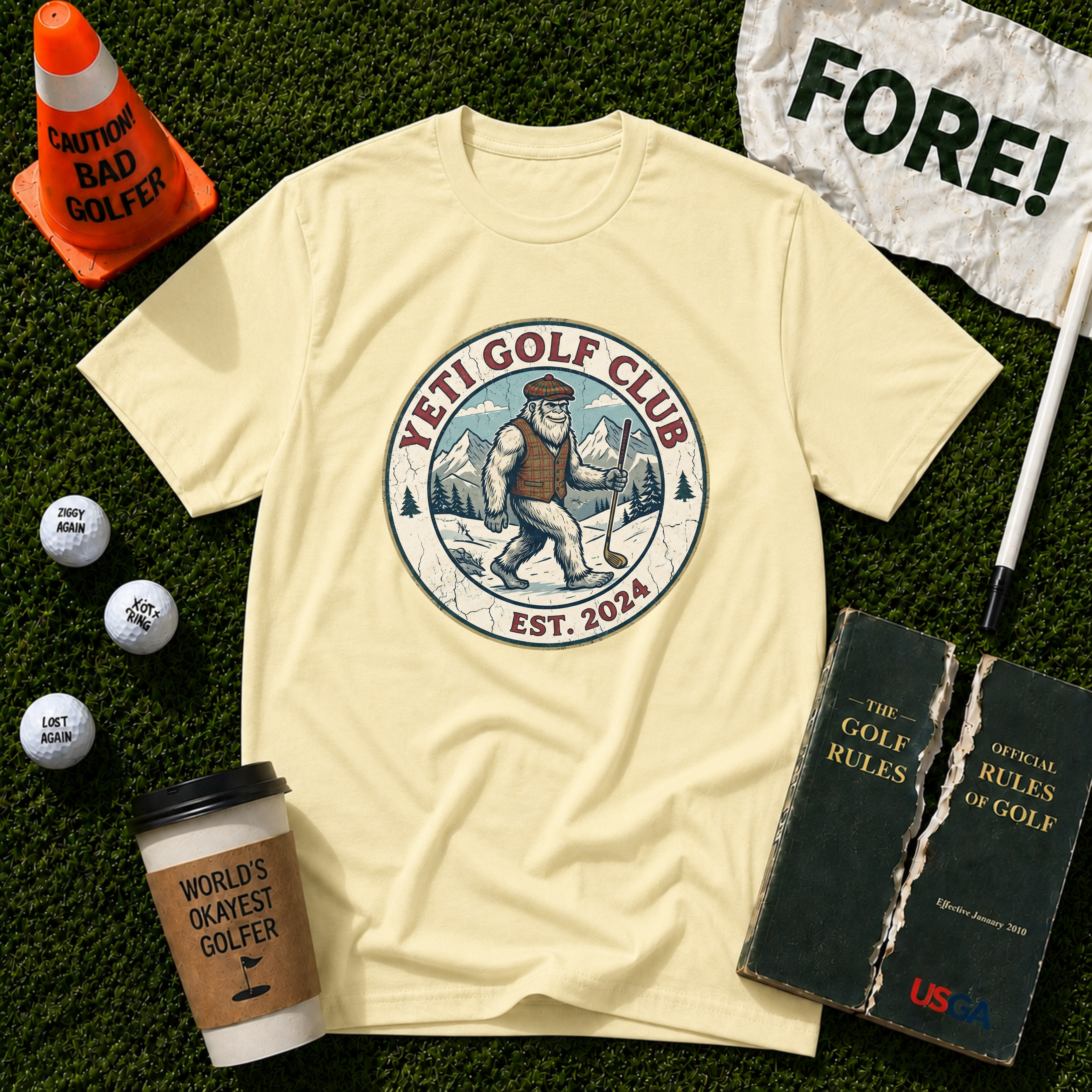 Yeti Golf Club T-Shirt