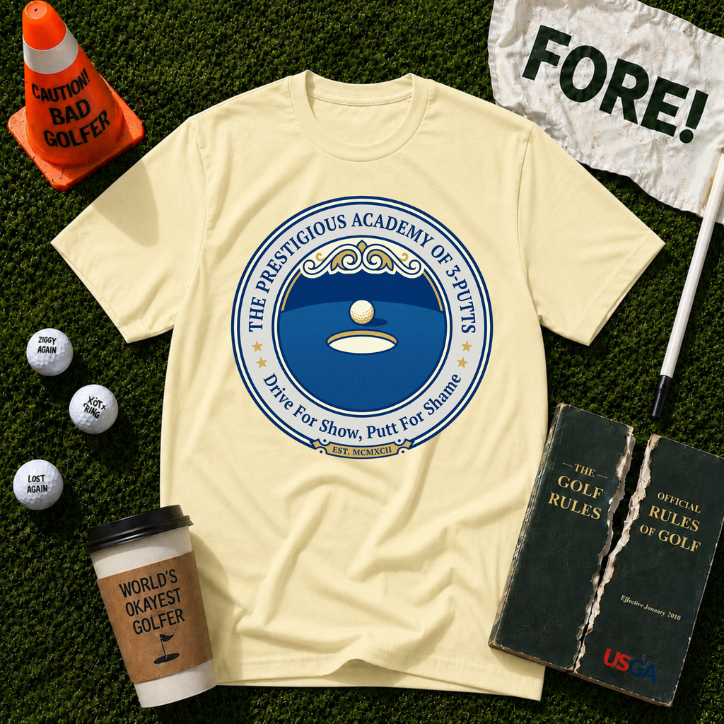 Academy Of Three Putts T-Shirt