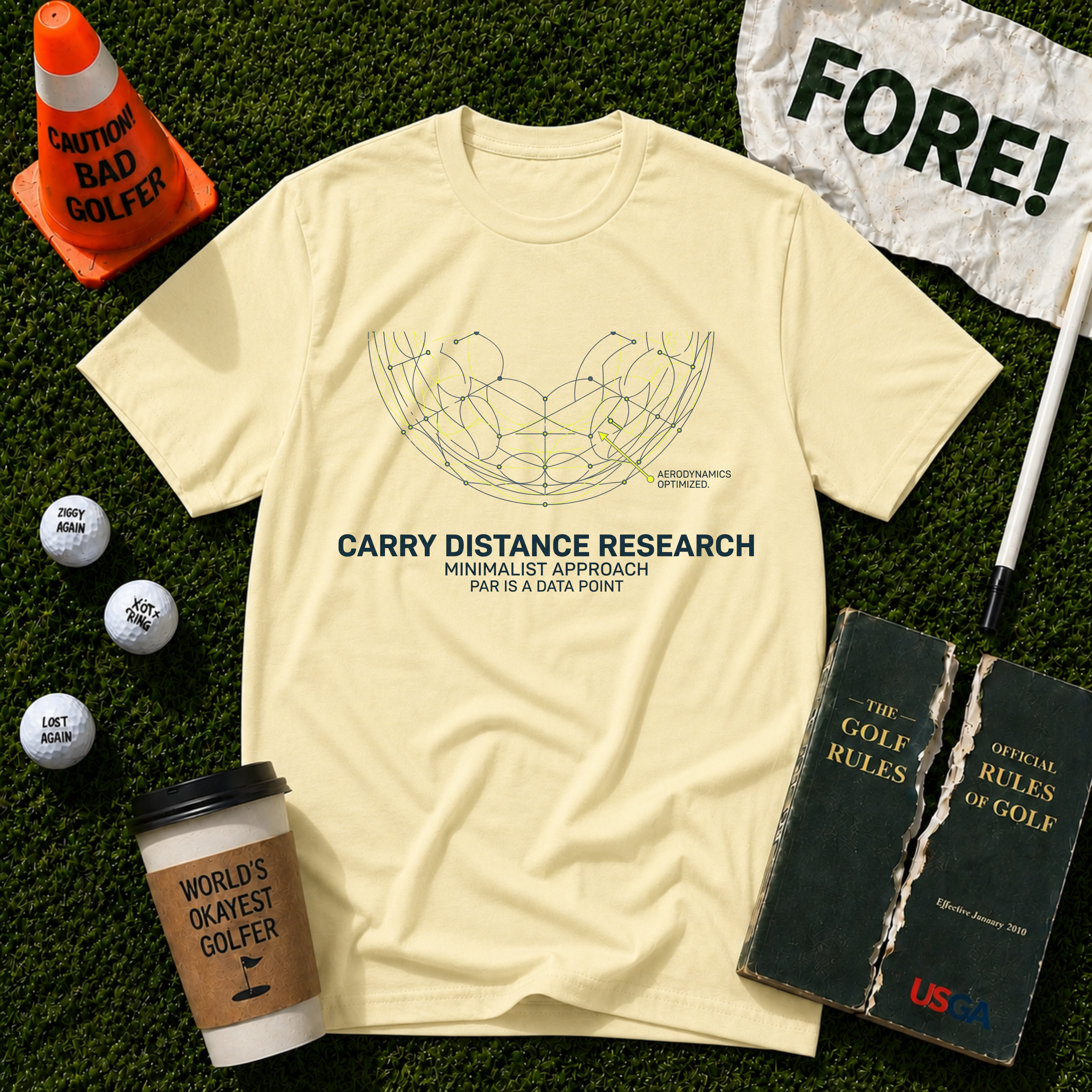 Golf Ball Tech T-Shirt